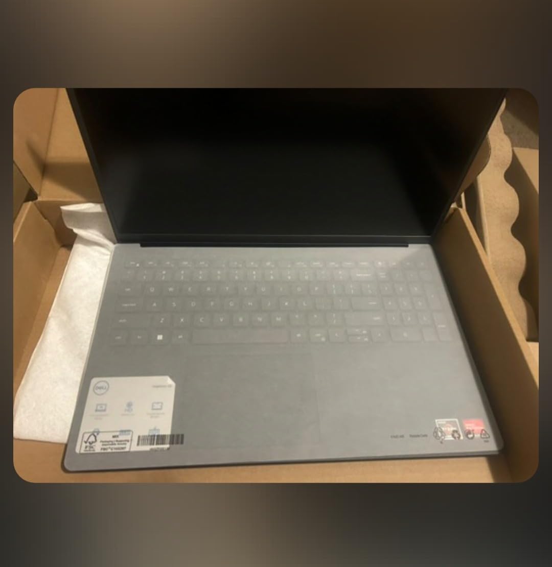 Inspiron 15 3535 Laptop - 15.6-inch FHD (1920 x 1080) Display, AMD Ryzen 5 7520U Processor, 8GB DDR4 RAM, 512GB SSD, AMD Radeon Graphics, Windows 11 Home, 6-Months Migrate - Carbon Black customer photo 2