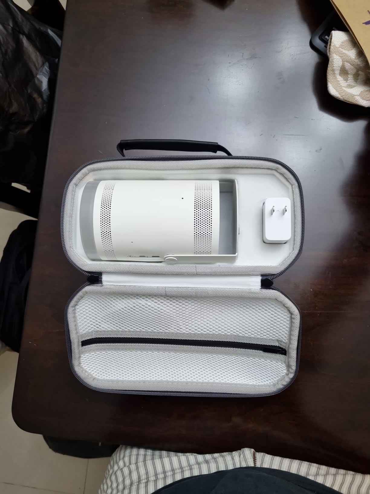 Hard Travel Case for Samsung The Freestyle Projector, Carrying Case Compatible with 30