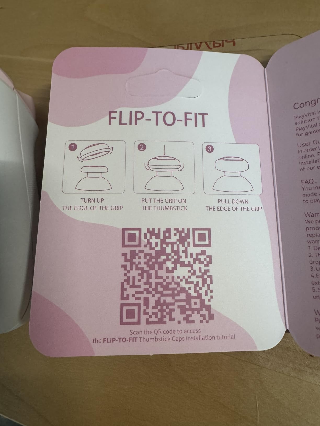 Cute Thumb Grip Caps for ps5, Edge, ps4 Controller, Silicone Analog Stick Cover for Xbox Series X/S, Elite Series 2 Controller, Thumbstick Caps for Switch 2 Pro Controller - Cutie Kitty customer photo 2