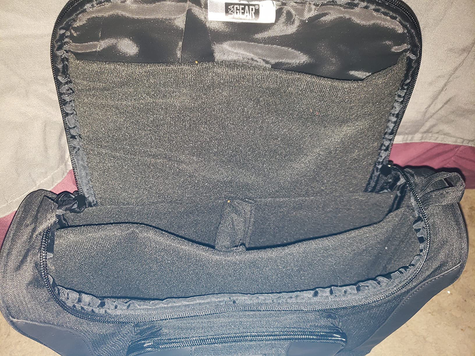 USA Gear Travel Nebulizer Bag Fits Nebulizer Machine, Tubing, Mouthpiece, Mask, Solution & more Asthma Accessories - Inhaler Machine Carrying Case with Customizable Interior, Shoulder Strap (Black) customer photo 2