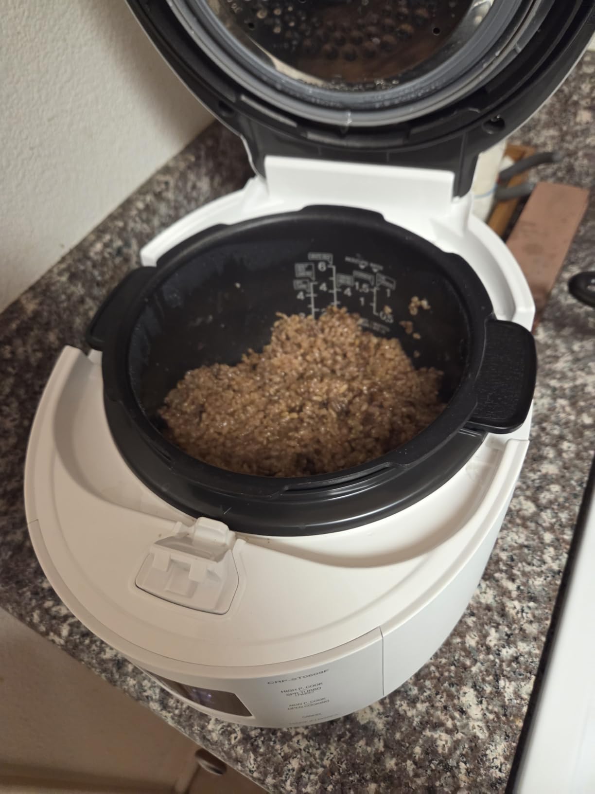 CUCKOO Twin Pressure Rice Cooker 6-Cup Uncooked / 12-Cup Cooked with Nonstick Inner Pot, Versatile Rice Maker & Warmer with 16 Menu Options, Open Cooking Mode, Voice Guide, White (CRP-ST0609FW) customer photo 1