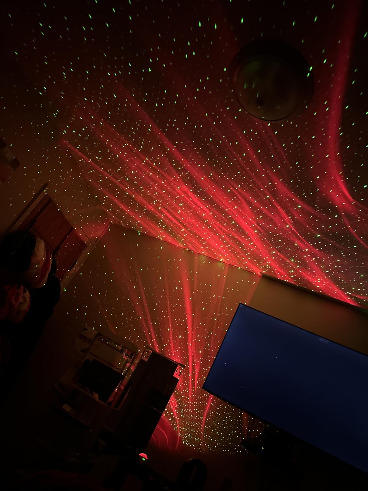 Northern Galaxy Light Aurora Projector with 33 Light Effects - LED Star Projector for Bedroom customer photo 2