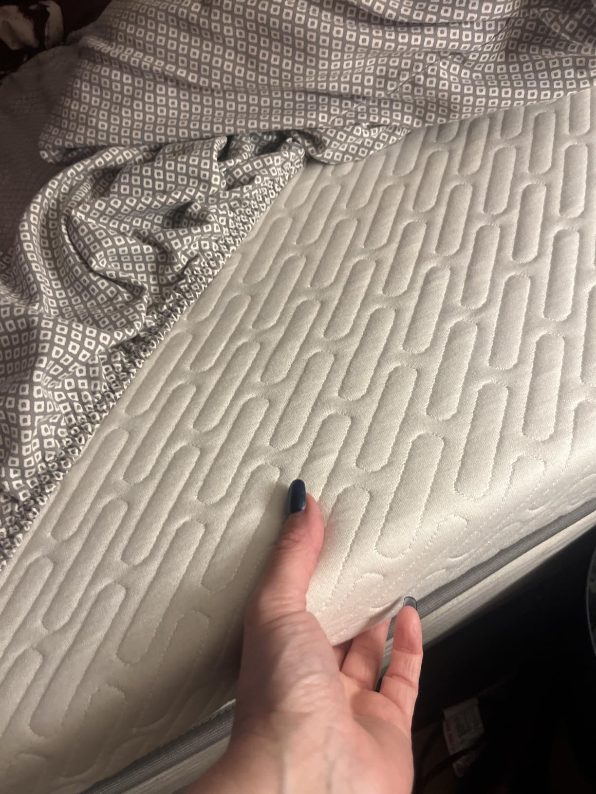 3 Inch Queen Size Memory Foam Mattress Topper, Cooling Gel Bed Topper with Removable Cover, Soft & Pain Relief & Breathable, CertiPUR-US & Oeko-Tex Certified customer photo 1