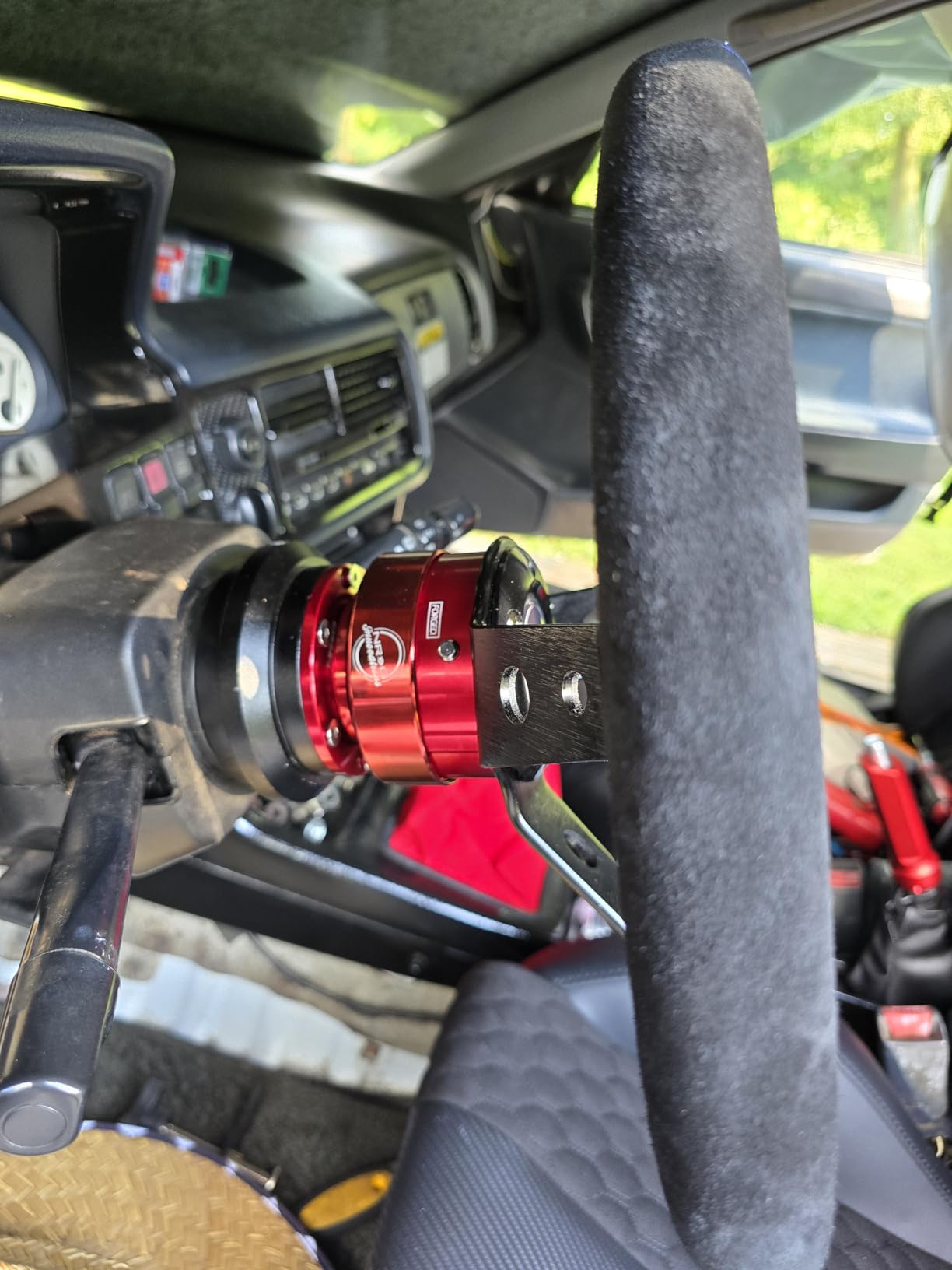 NRG Innovations-TI Full T-6061 Aluminum Steering Wheel 6-bolt Hub Gen 2.0 Quick Release Adaptor Kit Blue, NRG-SRK-200BL customer photo 1