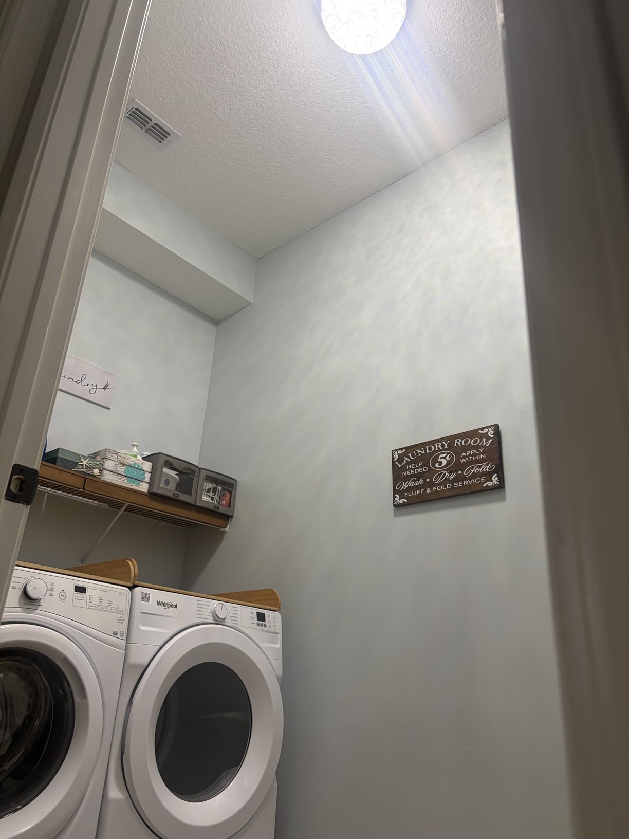 DAKASON LED Ceiling Light Fixture Flush Mount, Crystal Chandelier Modern Ceiling Light for Kitchen, Hallway, Living Room, Foyer, Closet, 12In 15W 1640LM, 3/4/5000K CCT Selectable, Dimmable customer photo 2