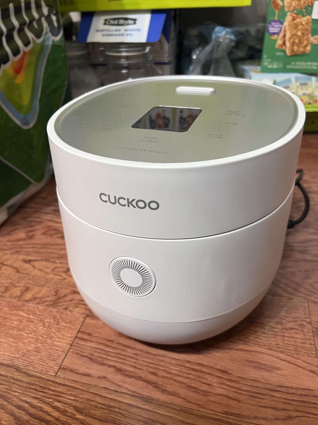 CUCKOO Micom Rice Cooker 6-Cup Uncooked / 12-Cup Cooked with Nonstick Inner Pot, Versatile Rice Maker with 9 Menu Options, Fuzzy Logic Technology, Auto Clean, Quick Rice Mode, Gray (CR-0675FG) customer photo 2