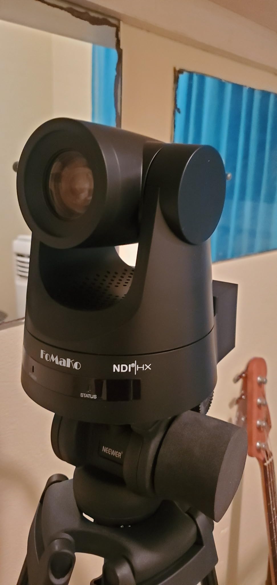 FoMaKo NDI PTZ Camera, NDI 6 & NDI HX3 Certified, AI Auto-Tracking Gen 3, 30X Optical Zoom, PTZ Bundle Camera for Church Worship PoE PTZ Controller Keyboard (NDI PTZ Bundle KN30Ax2+KC608 Pro) customer photo 1