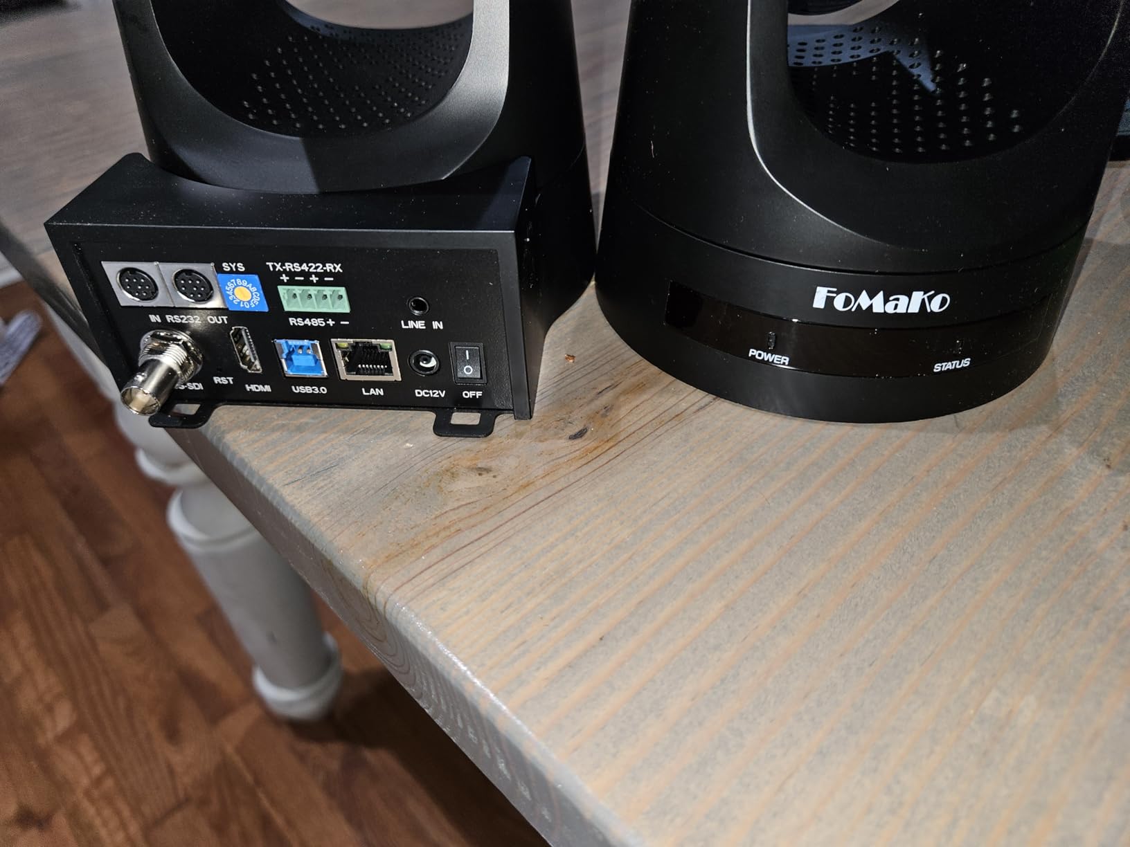 FoMaKo PTZ Camera HDMI 20x Optical Zoom, AI Auto-Tracking Gen 3, PoE, for Church Worship, NDI PTZ Controller (PTZ Bundle FMK20SDIx2+KC608) BH202 customer photo 1