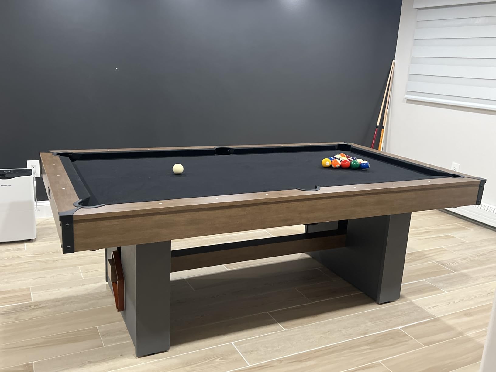 Barrington Billiards Urban Collection Multiple Styles Pool Table, Preassembled Playfields, Perfect for Family Game Rooms customer photo 1