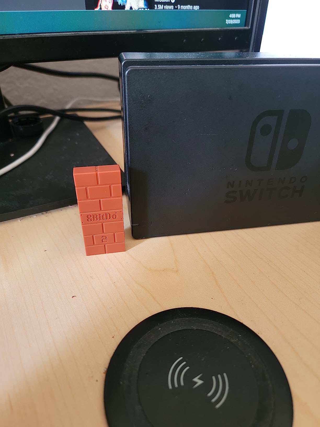 8Bitdo Adapter 2 USB Wireless Switch Controller for Windows, Mac & Raspberry Pi, Compatible with Xbox Series X & S|Xbox One Bluetooth, PS5/PS4/PS3 Bluetooth Controller customer photo 2