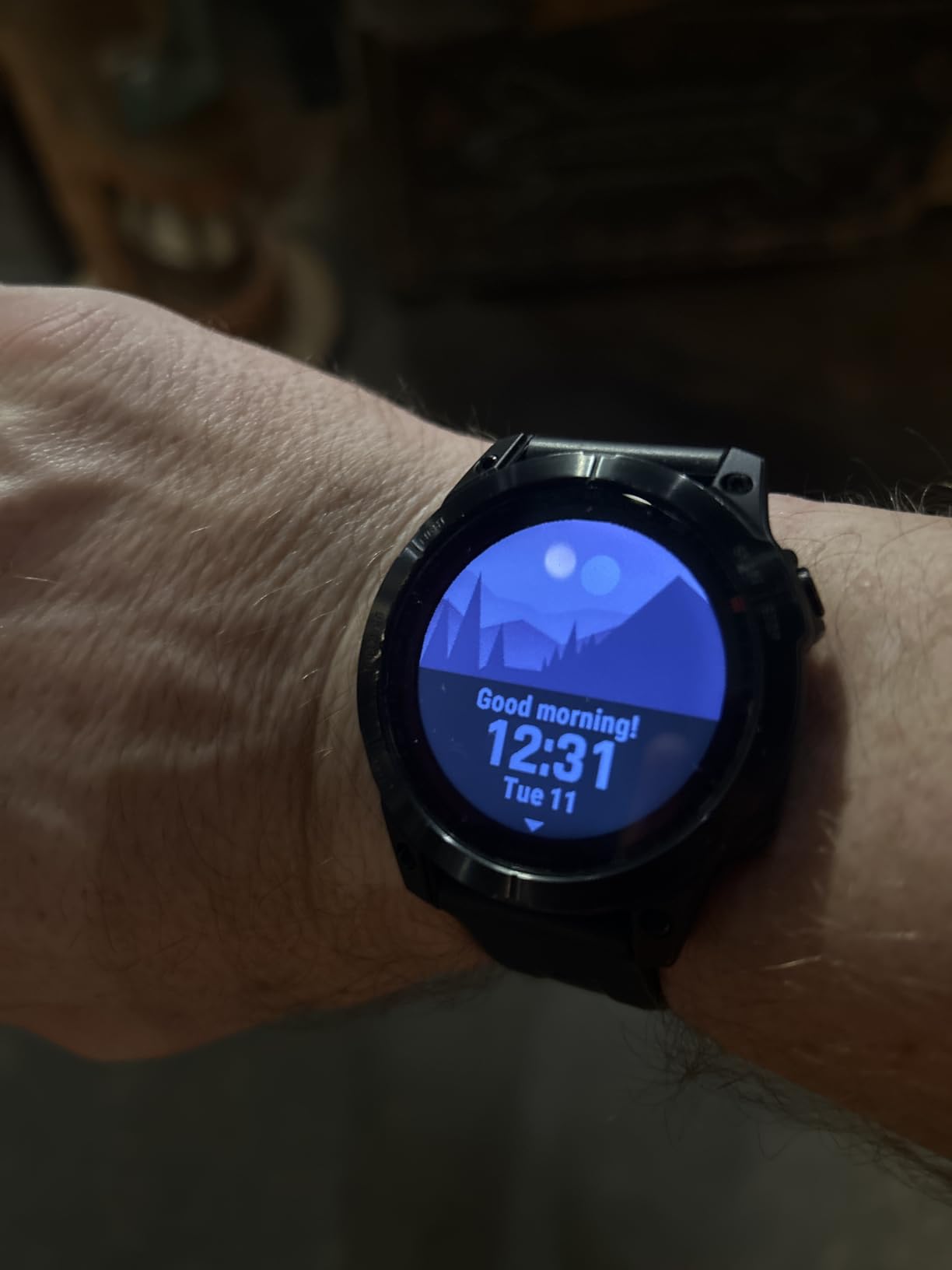 Garmin Fenix 7X Sapphire Solar, Adventure Smartwatch, w/Solar Charging Capabilities, Rugged Outdoor GPS Watch, Touchscreen, Wellness Features, Mineral Blue Titanium w/Whitestone Band (Renewed) customer photo 2