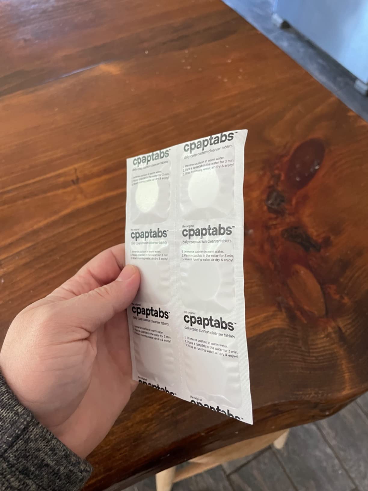 resplabs CPAP Equipment Maintenance Tablets 96 Pack Disposable Effervescent Tablets for CPAP Masks Tubing and Accessories 3 Month Supply customer photo 2