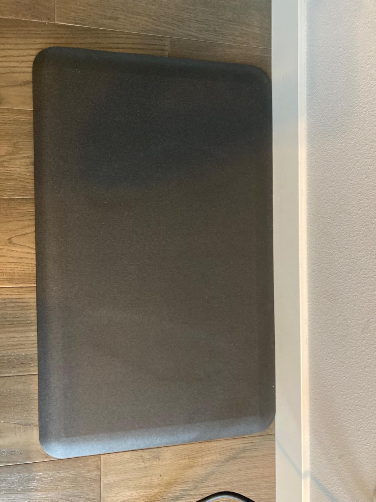 4/5 Inch Thick Kitchen Mats for Floor, StepRite Kitchen Rug for Standing Desk, Non-Slip, Thicker, Stain Resistant, Water Resistant, Comfort Anti Fatigue Floor Mat for Home, Kitchen, Office - Black customer photo 2