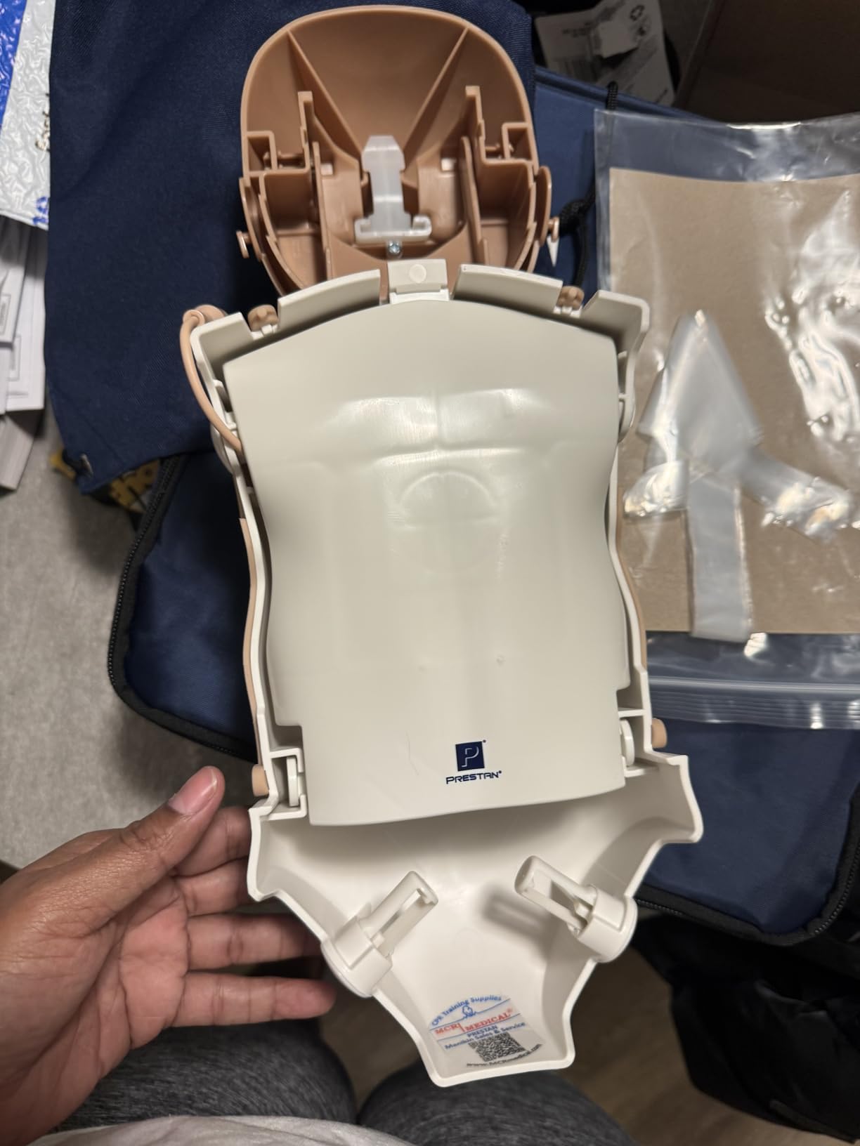 MCR Medical Prestan Ultralite CPR Manikin Bundle (1 Adult, 1 Infant), Dark Tone with AED UltraTrainer (Single) & MCR Accessories customer photo 1