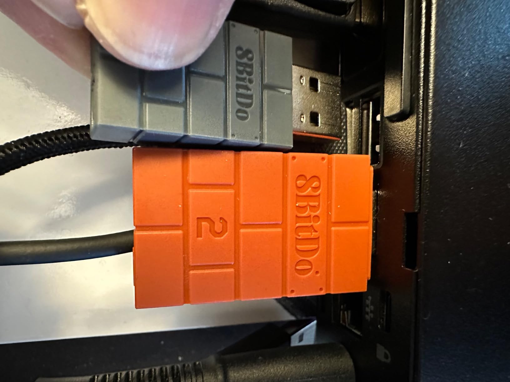 8BitDo Wireless USB Adapter 2 for Switch/Switch 2, Windows PC, Mac & Raspberry Pi, Compatible with Xbox Series X & S Controller, Xbox One Bluetooth Controller, Switch Pro and PS5 Controller (Brown) customer photo 1