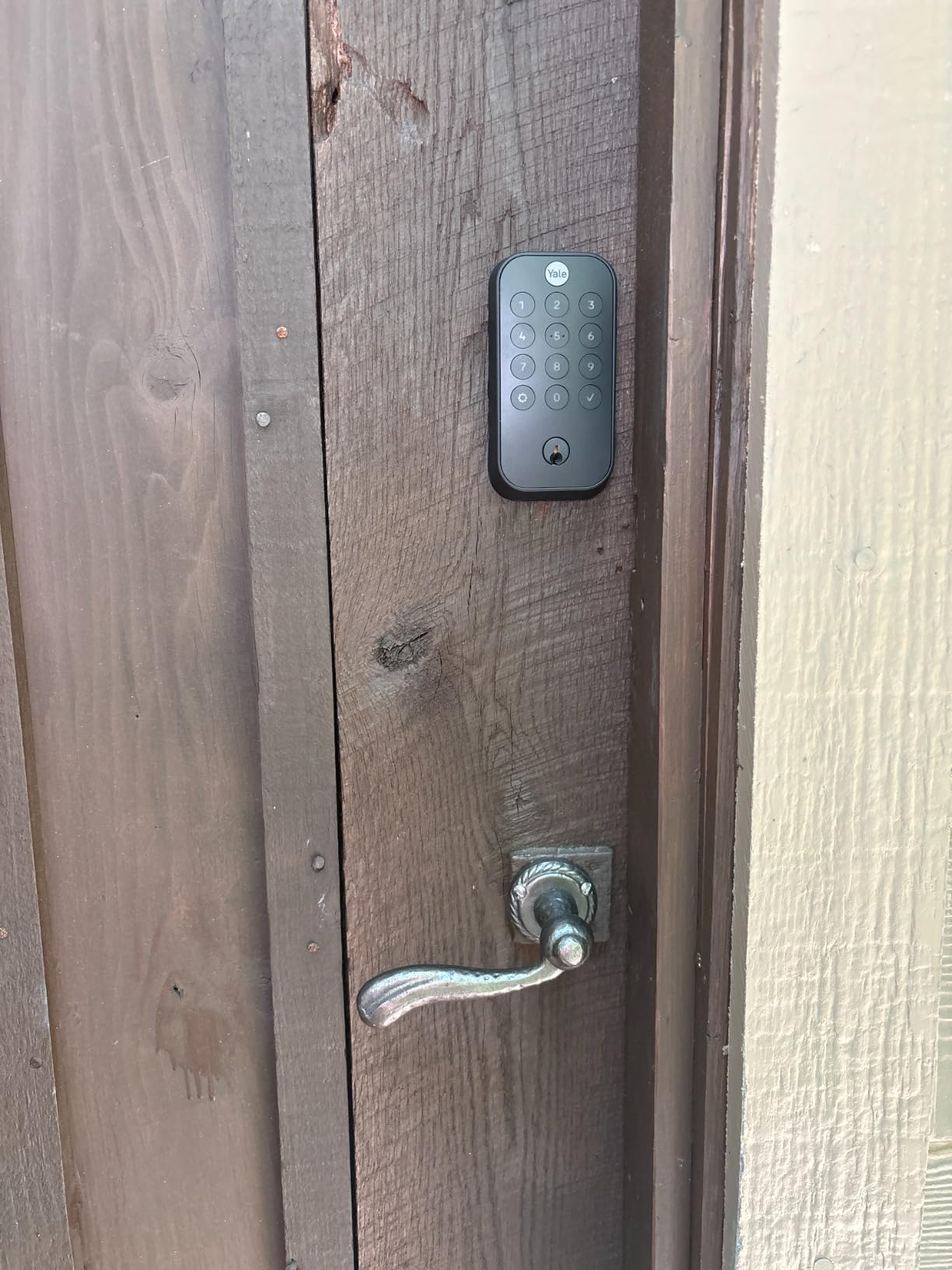 Yale Security Assure Lock 2 Deadbolt, Black Suede Keyed Smart Entry Door Lock with Wi-Fi Connected Keypad for Code Entry and Remote Access, YRD410-WF1-BSP customer photo 2