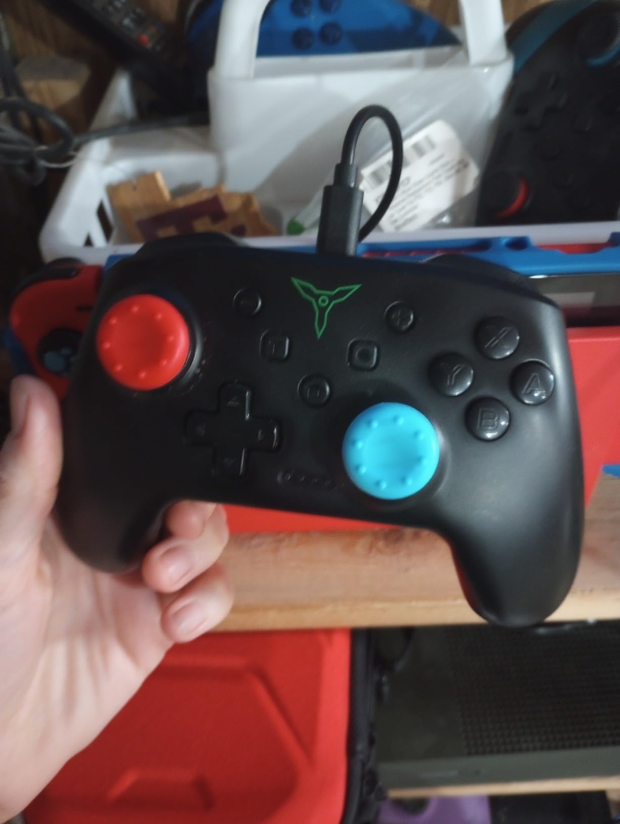 Switch Controller, Wireless Switch Controller Compatible with Switch Controller/Swicth 2/Switch Lite/OLED, Wireless Switch Controllers Work with iOS/Android/PC with RGB Light, Programmable, TURBO & Wakeup customer photo 1