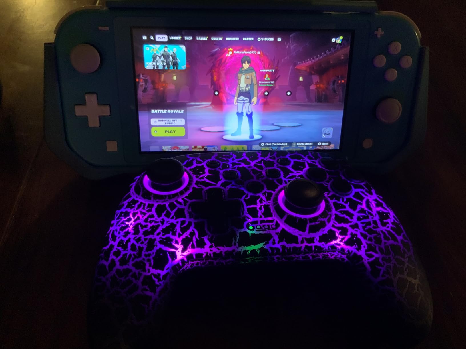 GameSir Cyclone 2 Wireless Controller - 1000Hz Polling Rate, TMR Joysticks, Hall/Micro 2-in-1 Triggers for PC/Switch/Switch 2/Android/iOS, PC Gaming Controller with Charging Dock (Black) customer photo 1