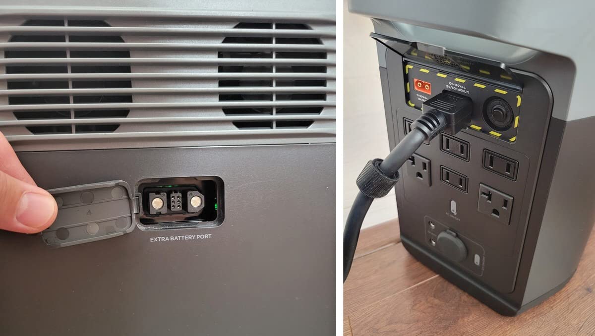 EF ECOFLOW Portable Power Station DELTA 2, 1024Wh LiFePO4 (LFP) Battery, 1800W AC/100W USB-C Output, Solar Generator (Solar Panel Optional) for Home Backup Power, Camping & RVs customer photo 2