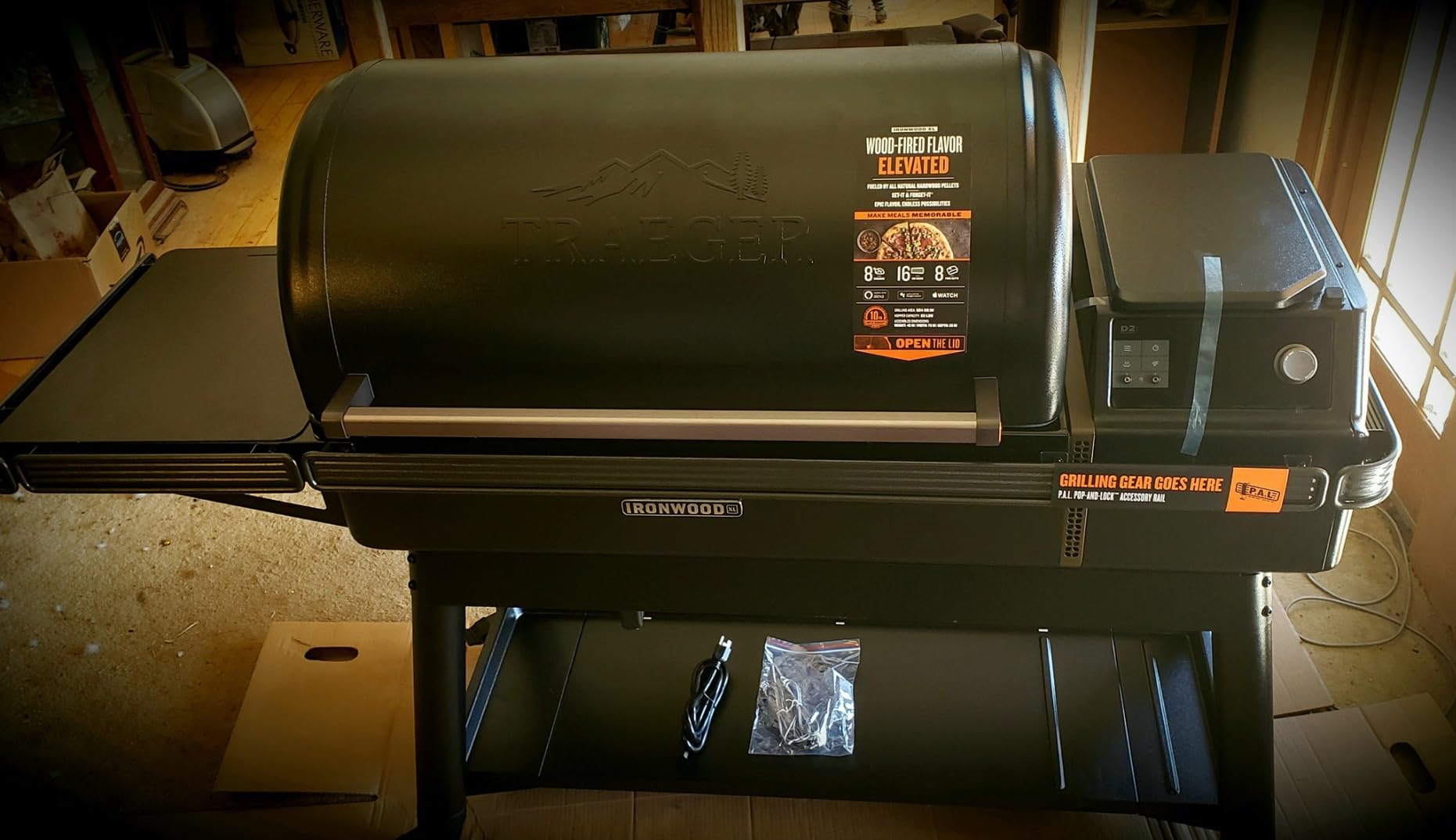 Traeger Ironwood XL Wood Pellet Smoker Grill, 924 Sq In Cooking Area, WiFIRE Smart Temperature Control, Up to 500 Degrees, Super Smoke Mode, 6 in 1 Outdoor BBQ Electric Smoker and Grill customer photo 2