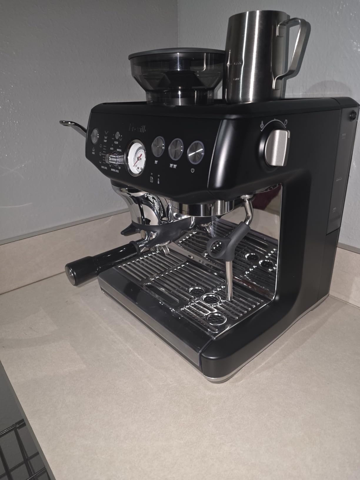 Barista Express Impress Espresso Machine BES876BSS, Brushed Stainless Steel customer photo 2