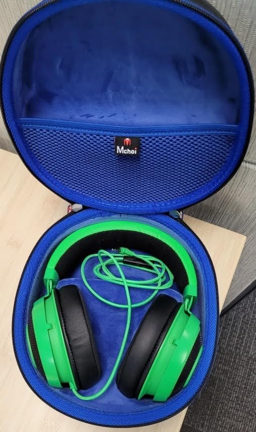 Mchoi Headset Case for Logitech G PRO X, G735, Zone Vibe 100 &125 / for Razer Kraken Ultimate RGB USB Gaming Headset, Case Only customer photo 2
