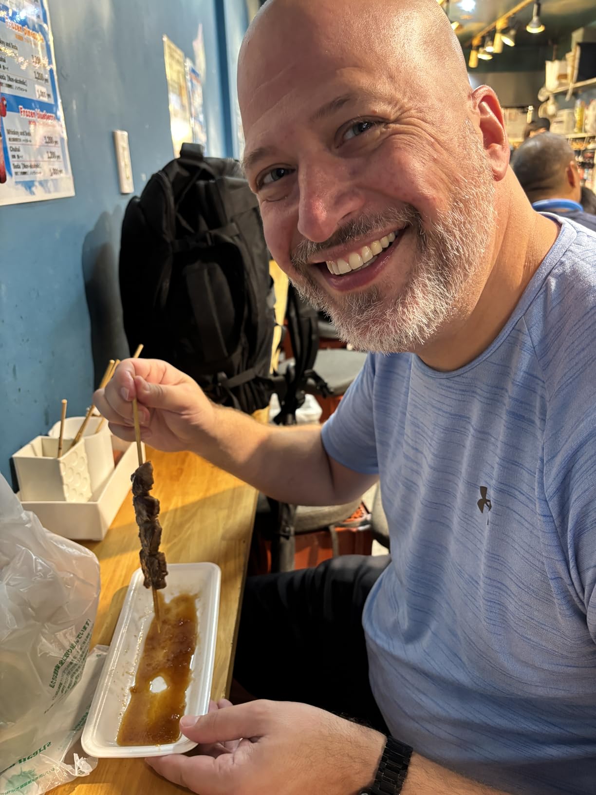 Carry On Backpack, 50L Travel Backpack, Luggage Backpack TSA Flight Approved Laptop Backpack for Men & Women, Large Expandable 40L Daypack Lightweight Business Weekender Bag, Black customer photo 2