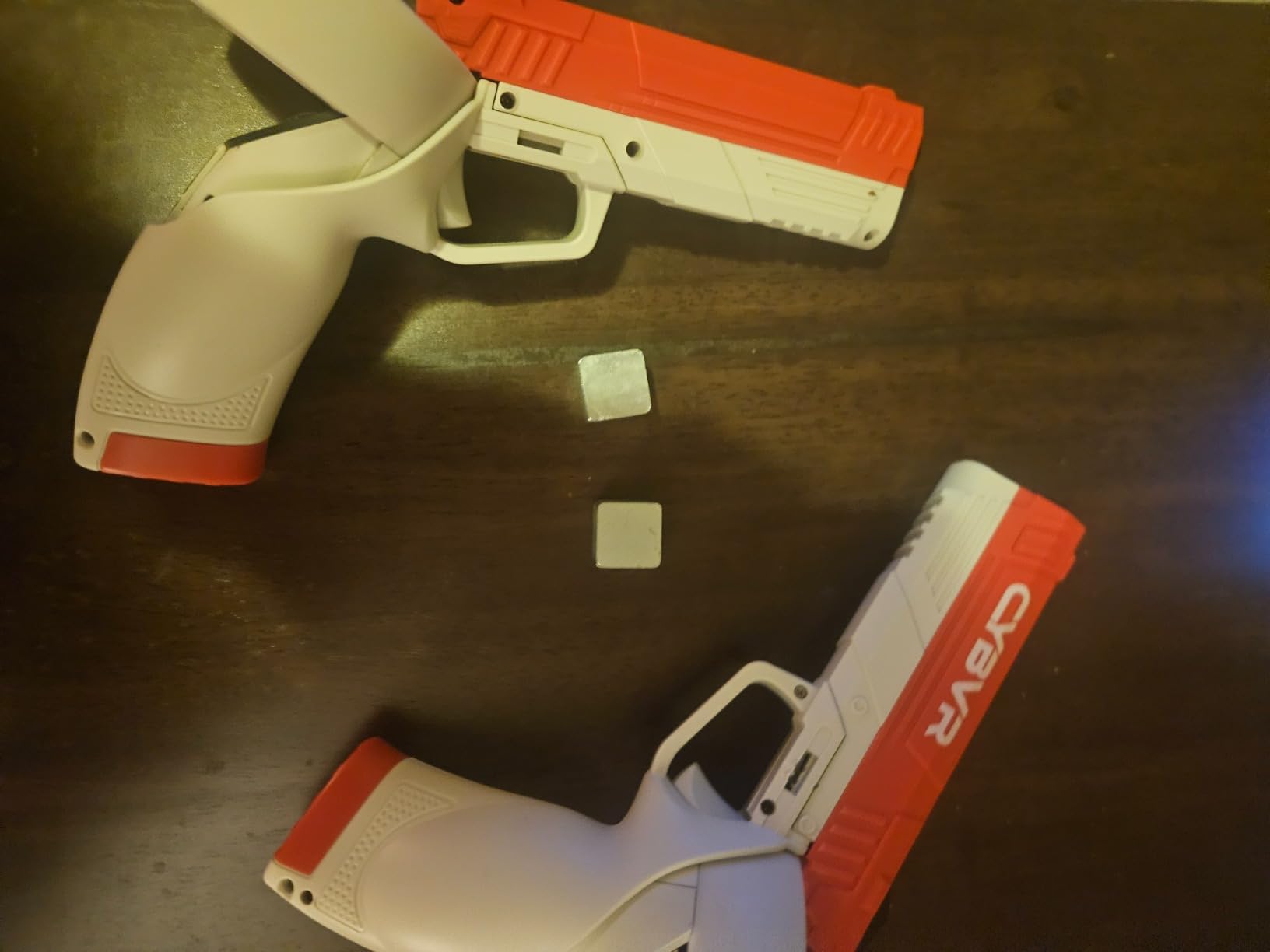 CYBVR Weighted Gun Stock Controller Grips for the Oculus Quest 2 - VR Accessories for the Meta Quest 2 customer photo 2