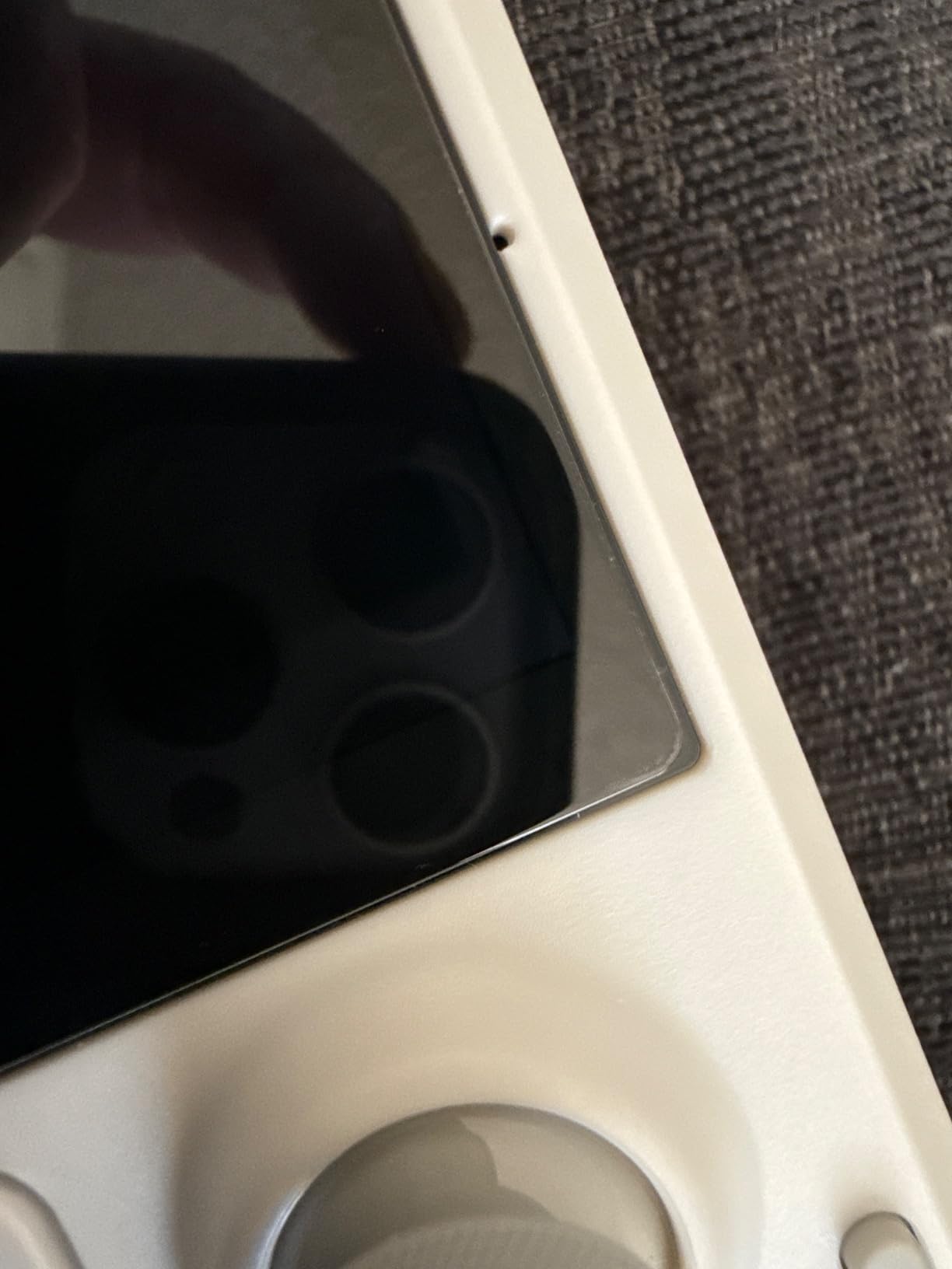 amFilm [2 Pack OneTouch Screen Protector Compatible with Steam Deck/Steam Deck OLED, Tempered Glass Designed for Steam Deck (7inch) 2021 & 2022 /Steam Deck OLED 2023 with Easy Installation Kit customer photo 1