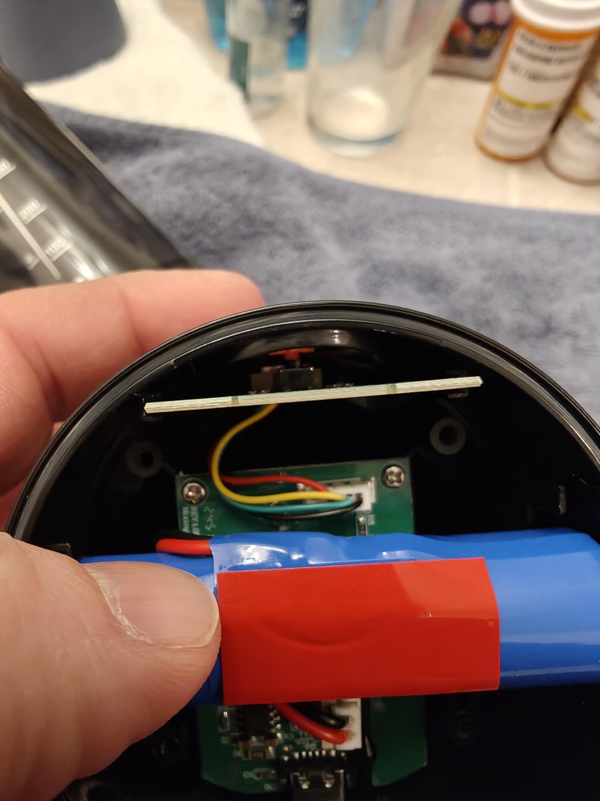 VOLTRX Electric Protein Shaker Bottle - USB Rechargeable Mixer Cup for Shakes and Meal Replacements, BPA-Free Tritan, 24oz customer photo 1