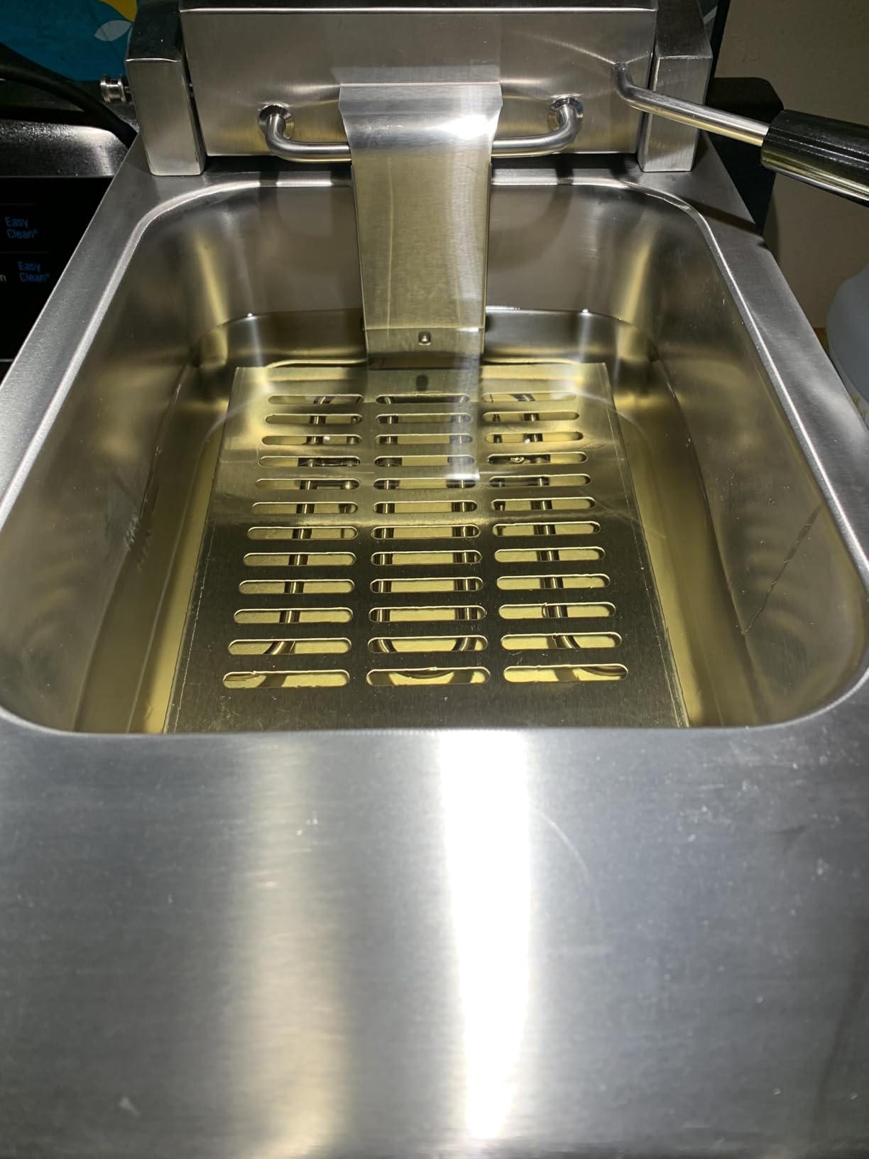 CROSSSON 6L Electric Countertop Deep Fryer Extra Large with Drain,Timer,Basket and Lid for Restaurant Use 120V,1800W Commercial Deep Fryers customer photo 1