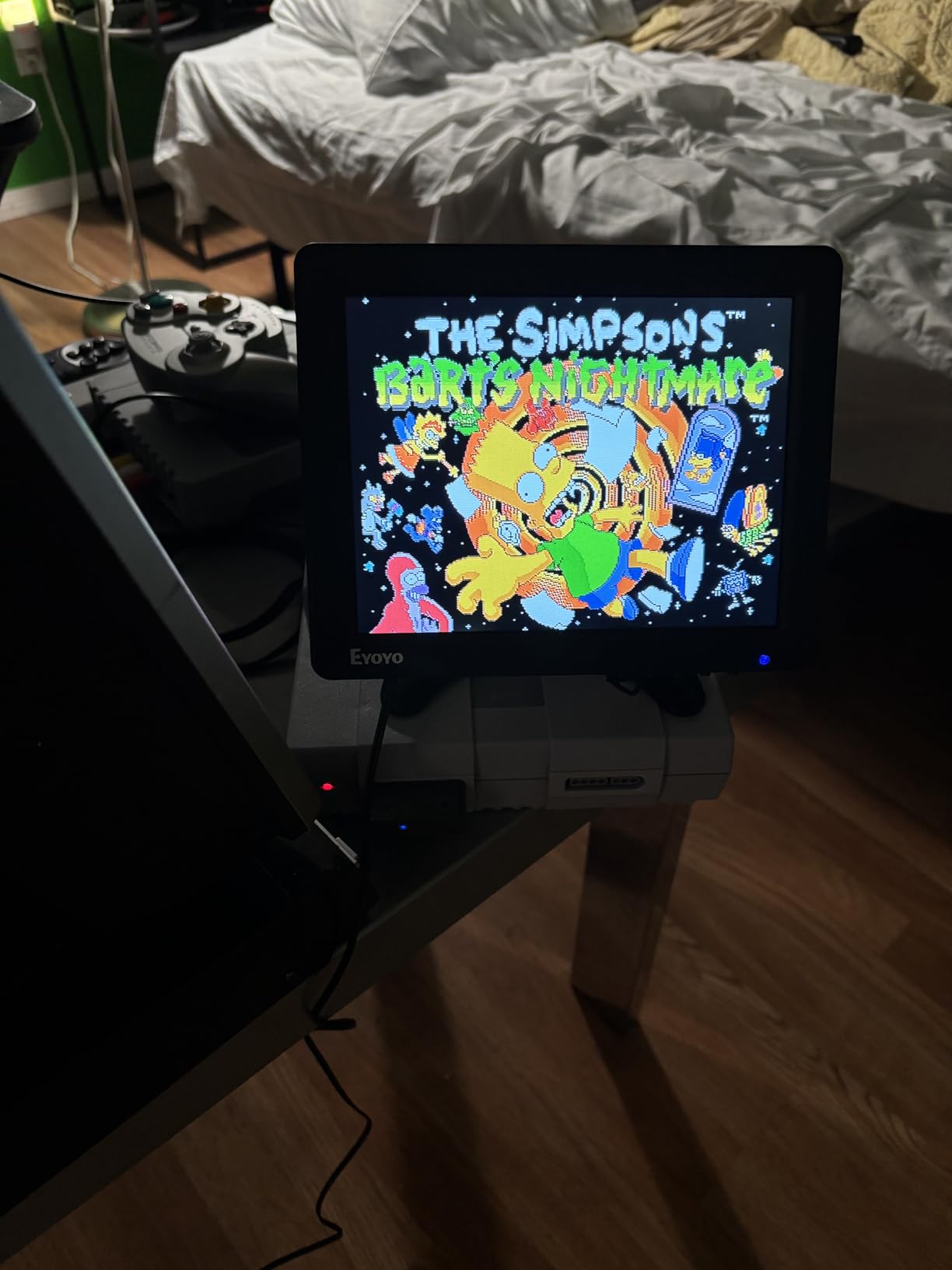 Eyoyo 8 Inch Small Monitor, 1024x768 4:3 IPS Mini Security Camera Monitor Screen Support HDMI VGA AV BNC Input with Remote Control, Video Monitors for Retro Computer PC NVR CCTV Raspbery Pi customer photo 1