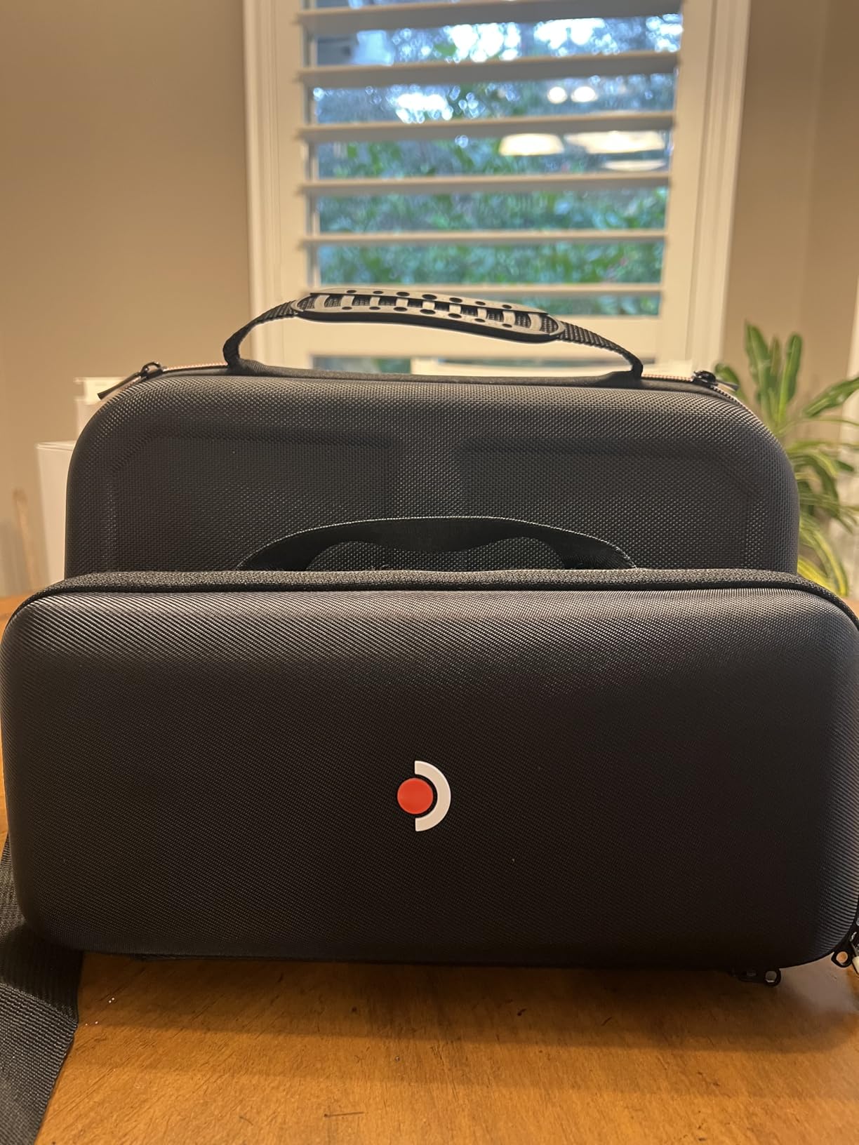 Mooroer Steam Deck Case, 2024 Upgrade Steam Deck Carrying Case, Large Capacity Storage, Built-in AC Adapter Charger Storage, Black customer photo 2