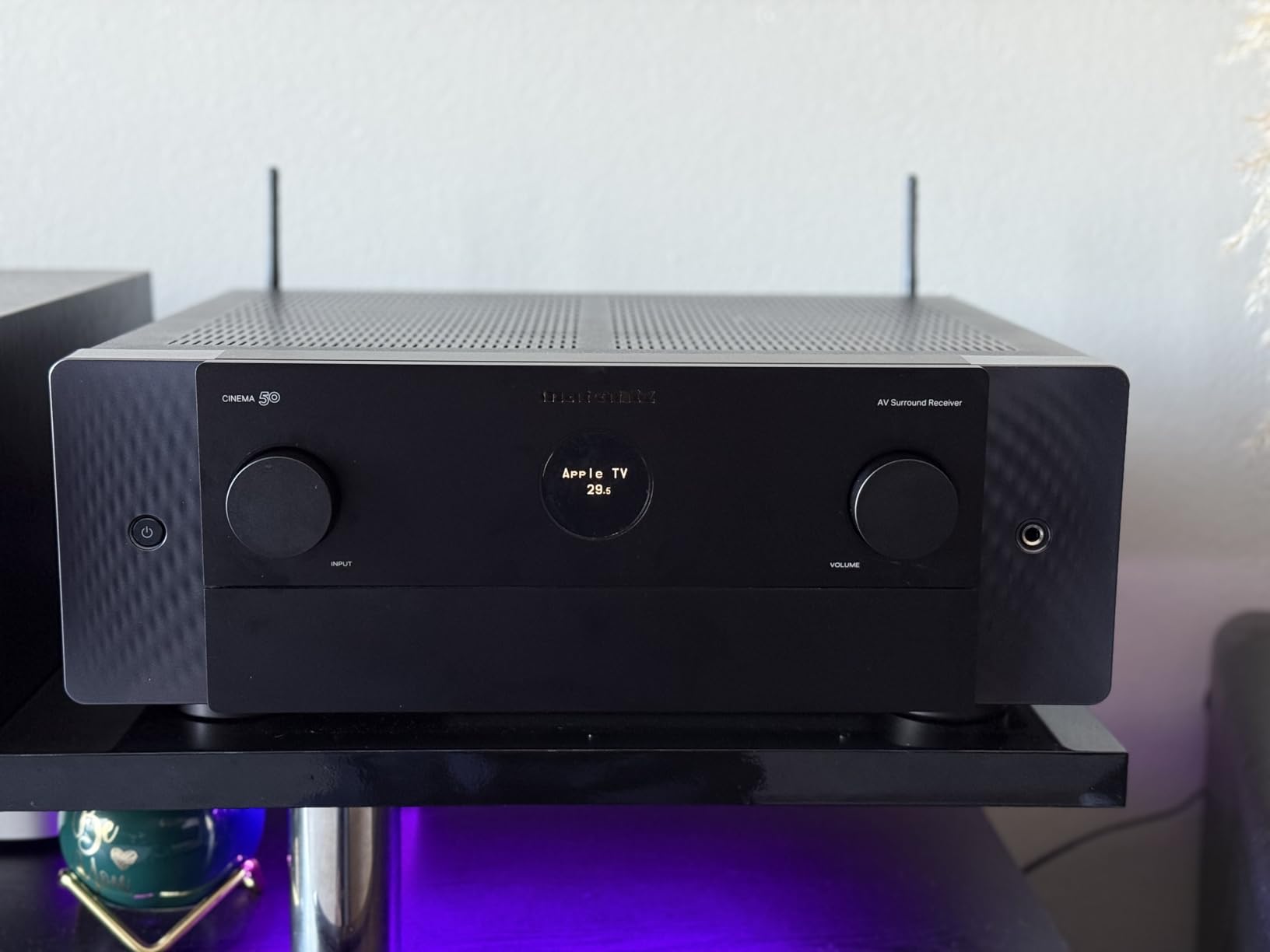 Marantz Cinema 50 9.4-Ch Receiver (110W X 9) - 4K/120 and 8K Home Theater Receiver (2022 Model), Built-in Bluetooth, Wi-Fi & HEOS Multi-Room, Supports Dolby Atmos, DTS:X Pro, IMAX Enhanced & Auro 3D customer photo 1