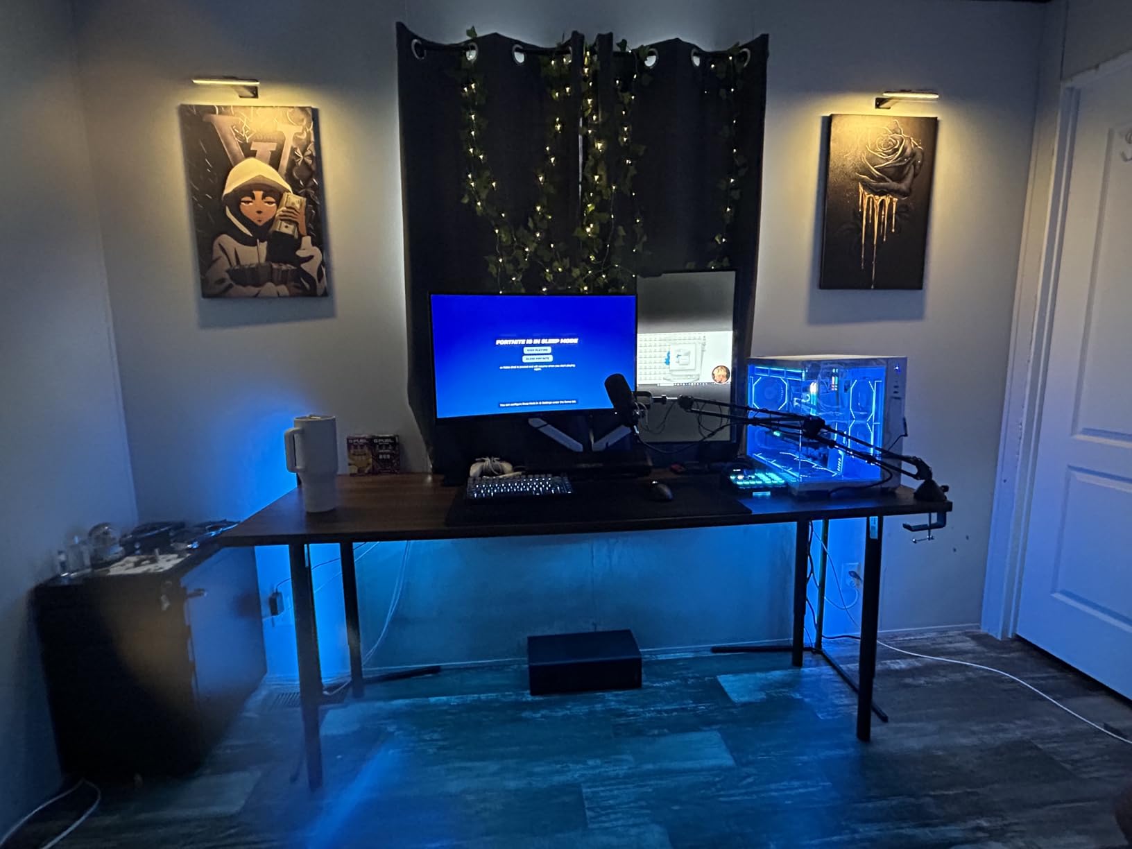 Saiyin Sound Bars for TV with Subwoofer, 2.1 Deep Bass Small Soundbar Monitor Speaker Home Theater Surround System PC Gaming Bluetooth/AUX/Optical Connection, Wall Mountable 17-inch customer photo 1