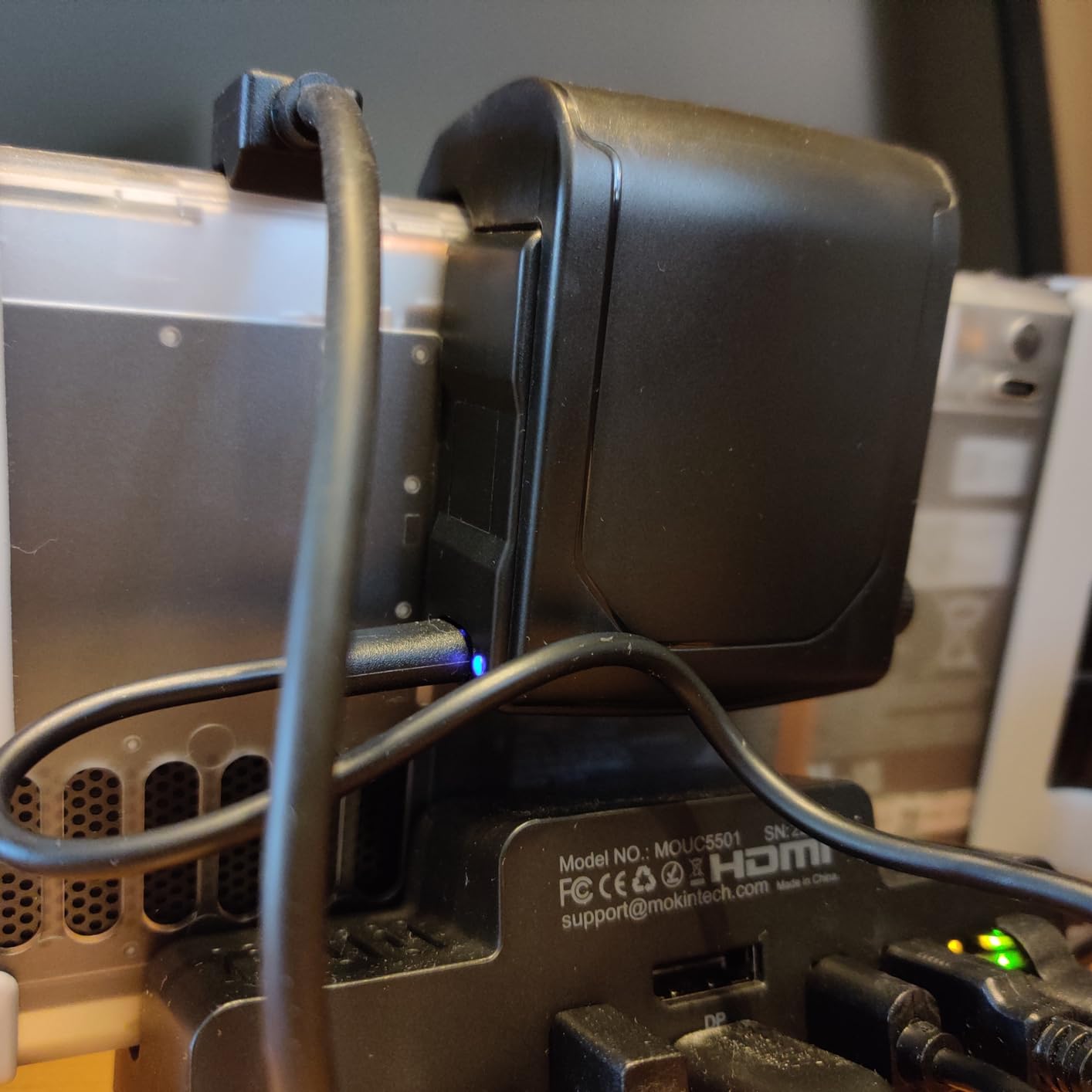 Steam Deck Fan Cooler,Cooling Fan for Steam Deck Worked With or Without case,Protect Steam Deck from High Temperature,Extend The Life of Steam Deck customer photo 2