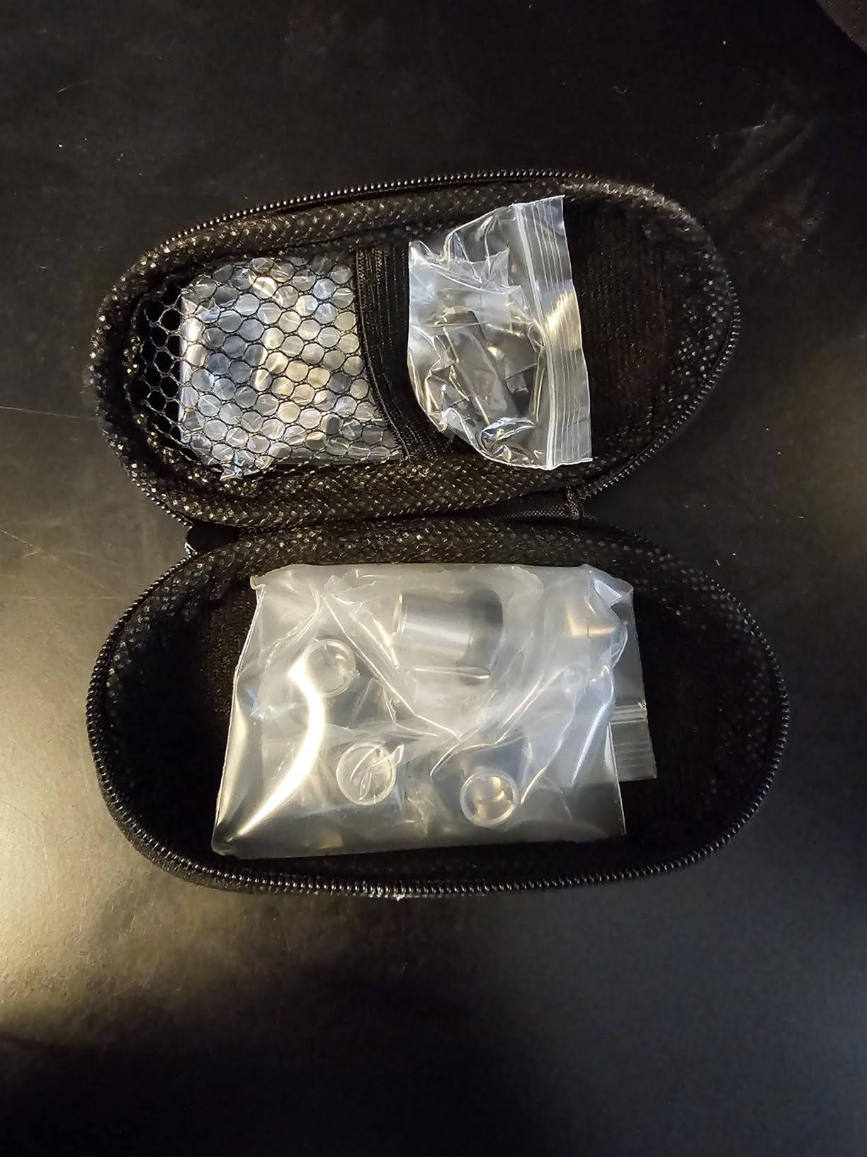 Metal Replacement Thumbsticks for Xbox Elite Controller Series 2 Core, Component Pack Includes 4 Swap Magnetic Joysticks, 4 Paddles, 1 Standard D-Pads, Accessories Parts for Xbox One Elite 2(Black) customer photo 2