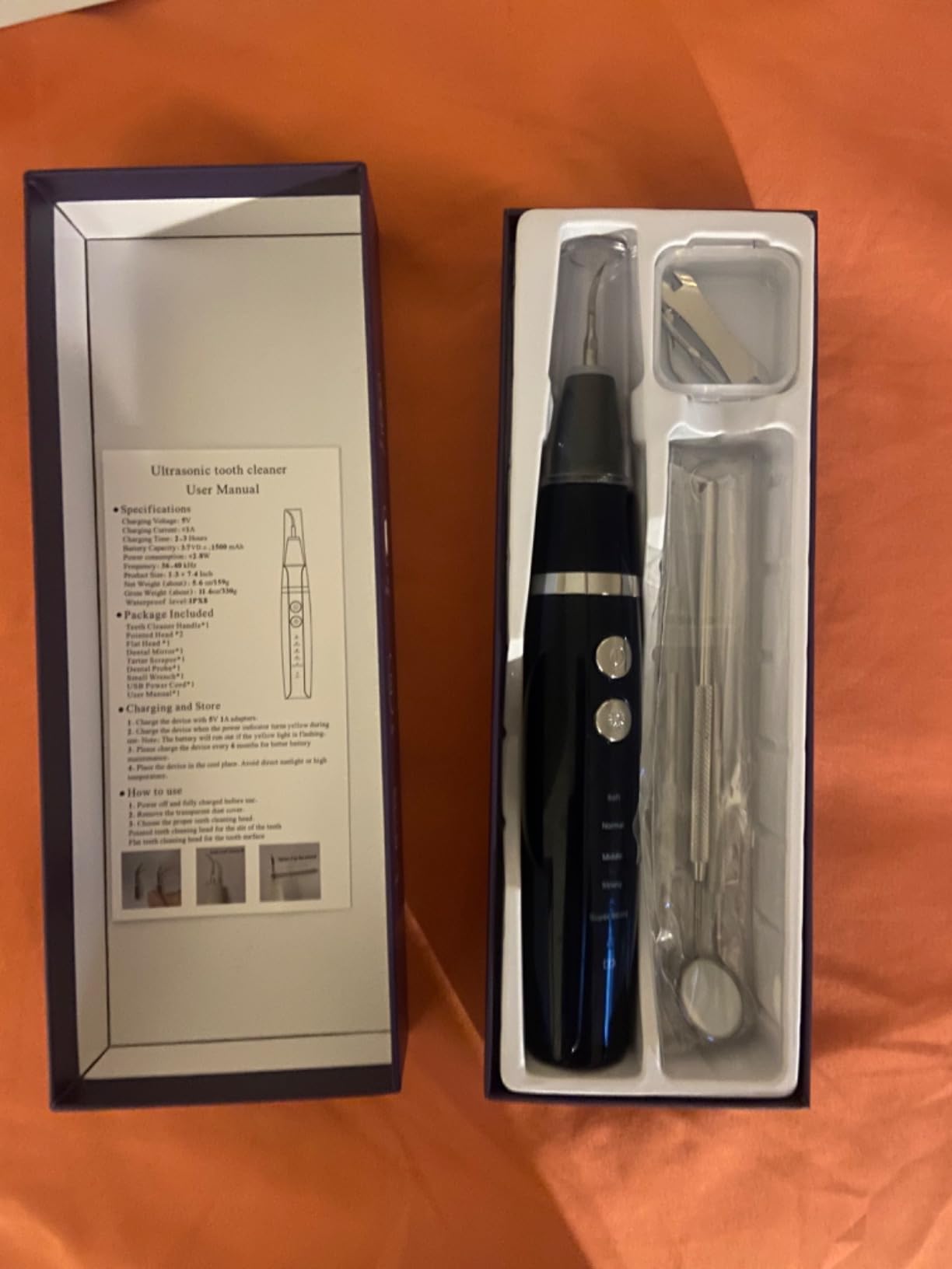 Plaque Remover for Teeth - Tartar Remover for Teeth, Dental Calculus Remover Teeth Cleaning Kit customer photo 2