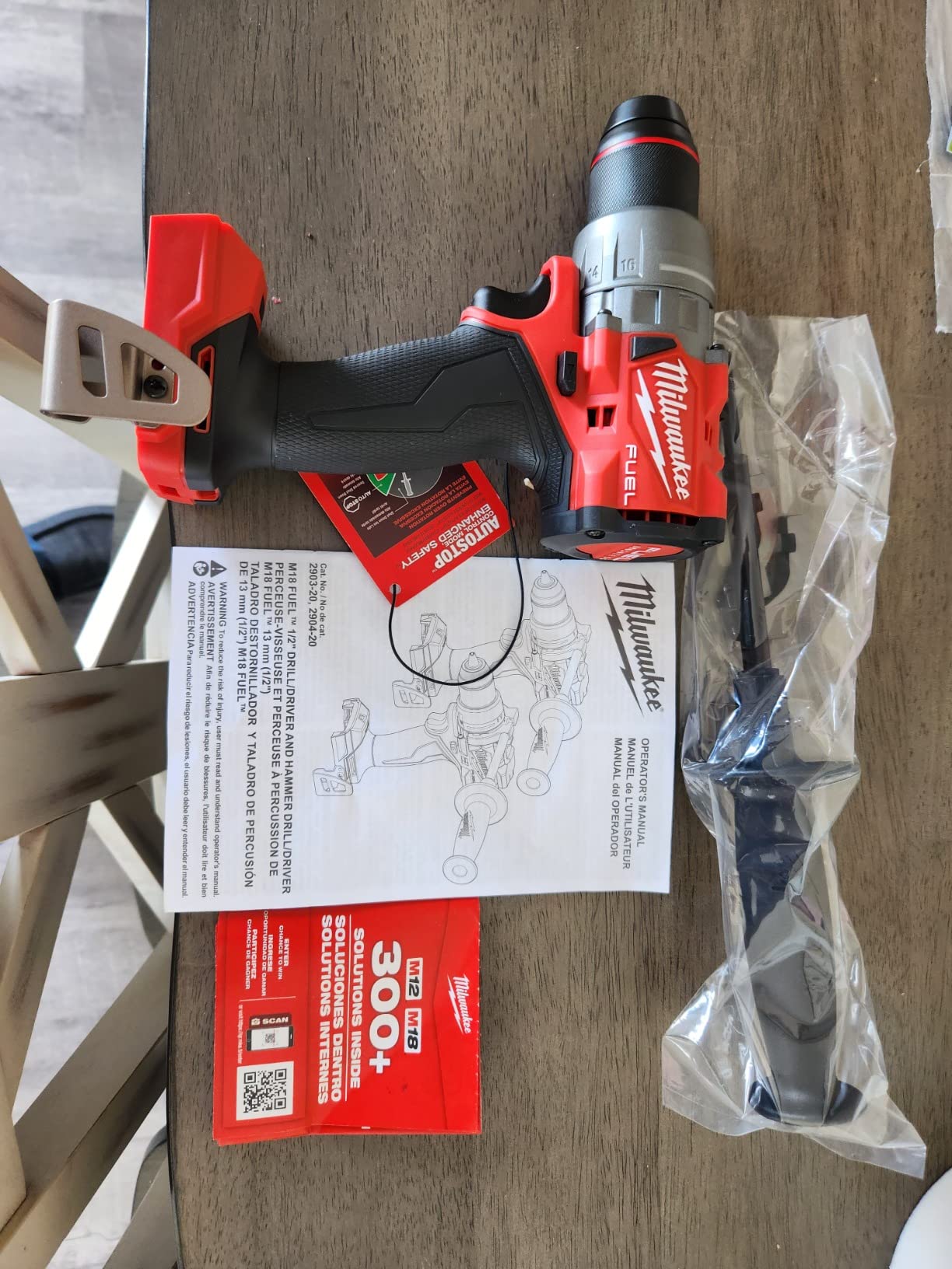 Milwaukee 2903-20 M18 FUEL 18V Lithium-Ion Brushless Cordless 1/2 in. Drill/Driver (Tool-Only) customer photo 1