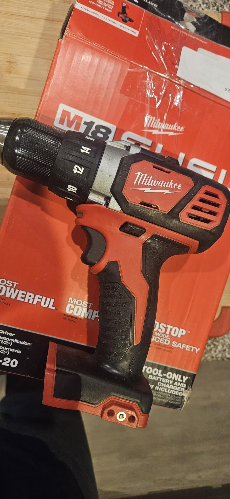 Milwaukee 2903-20 M18 FUEL 18V Lithium-Ion Brushless Cordless 1/2 in. Drill/Driver (Tool-Only) customer photo 2