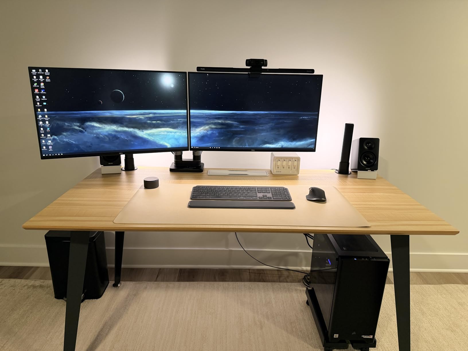 Logitech MX Keys S Combo - Performance Wireless Keyboard and Mouse with Palm Rest, Customizable Illumination, Fast Scrolling, Bluetooth, USB C, for Windows, Linux, Chrome, Mac, Color Graphite customer photo 1