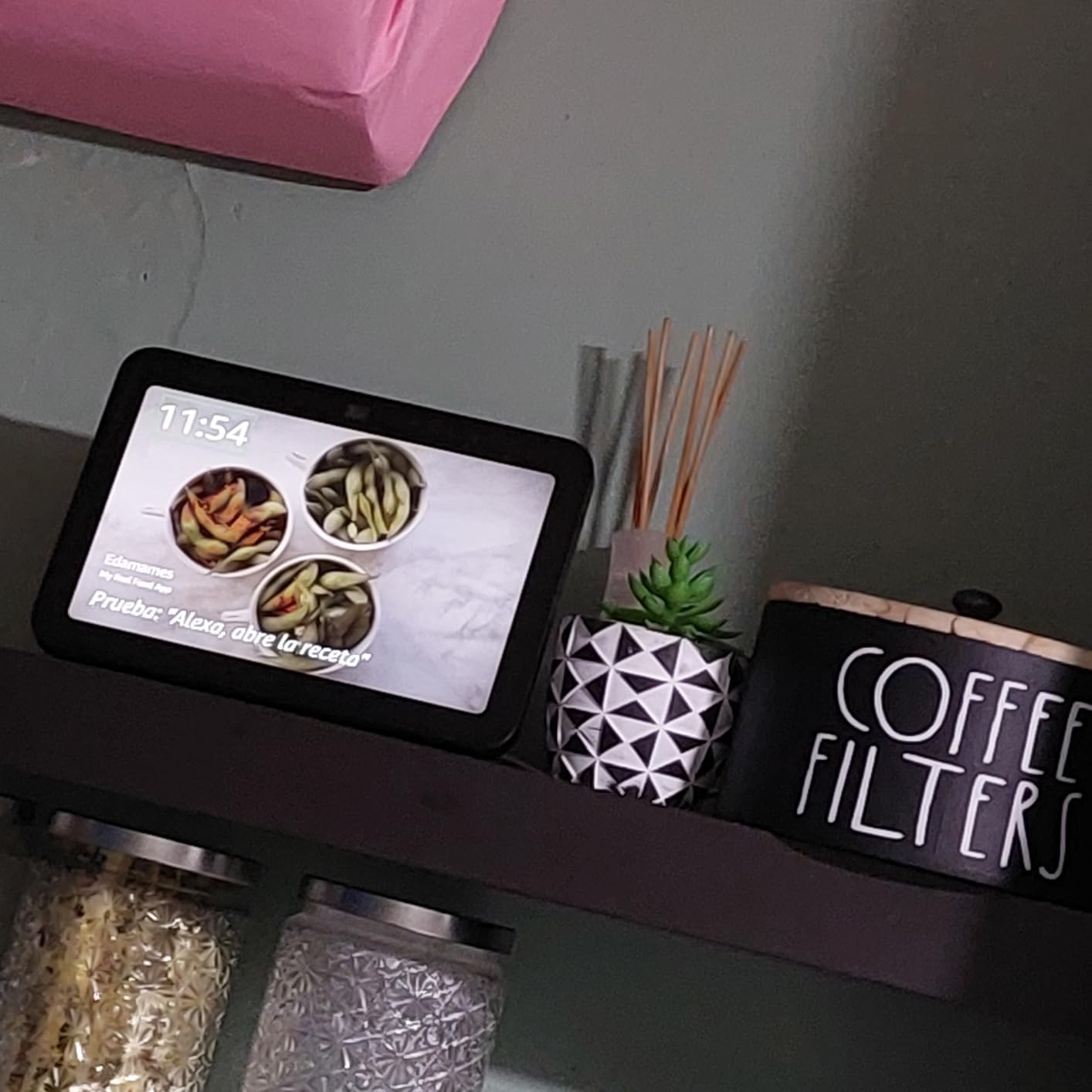 Like-New Amazon Echo Show 8, With Spatial Audio, Smart Home Hub, ideal for open living spaces, Designed for Alexa+, Charcoal customer photo 2