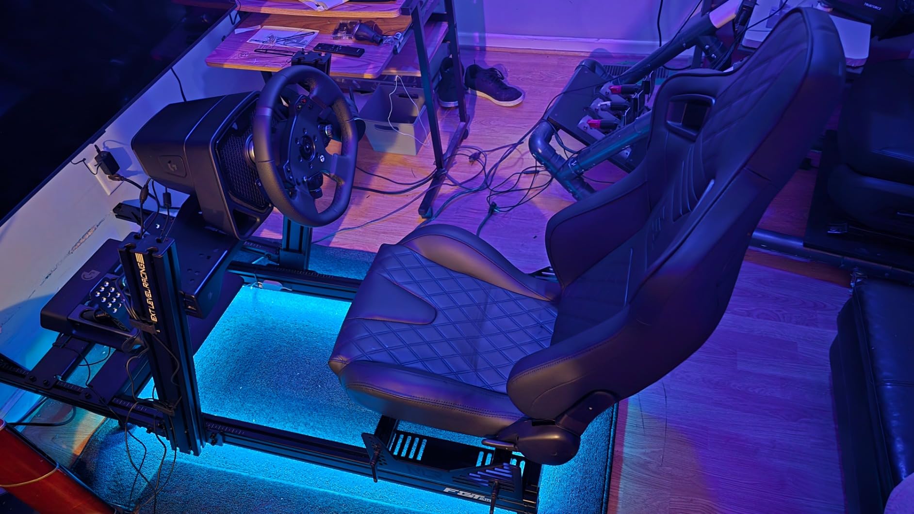 Next Level Racing F-GTElite Lite Racing Simulator Cockpit - Wheel Plate Edition (NLR-E032) customer photo 1