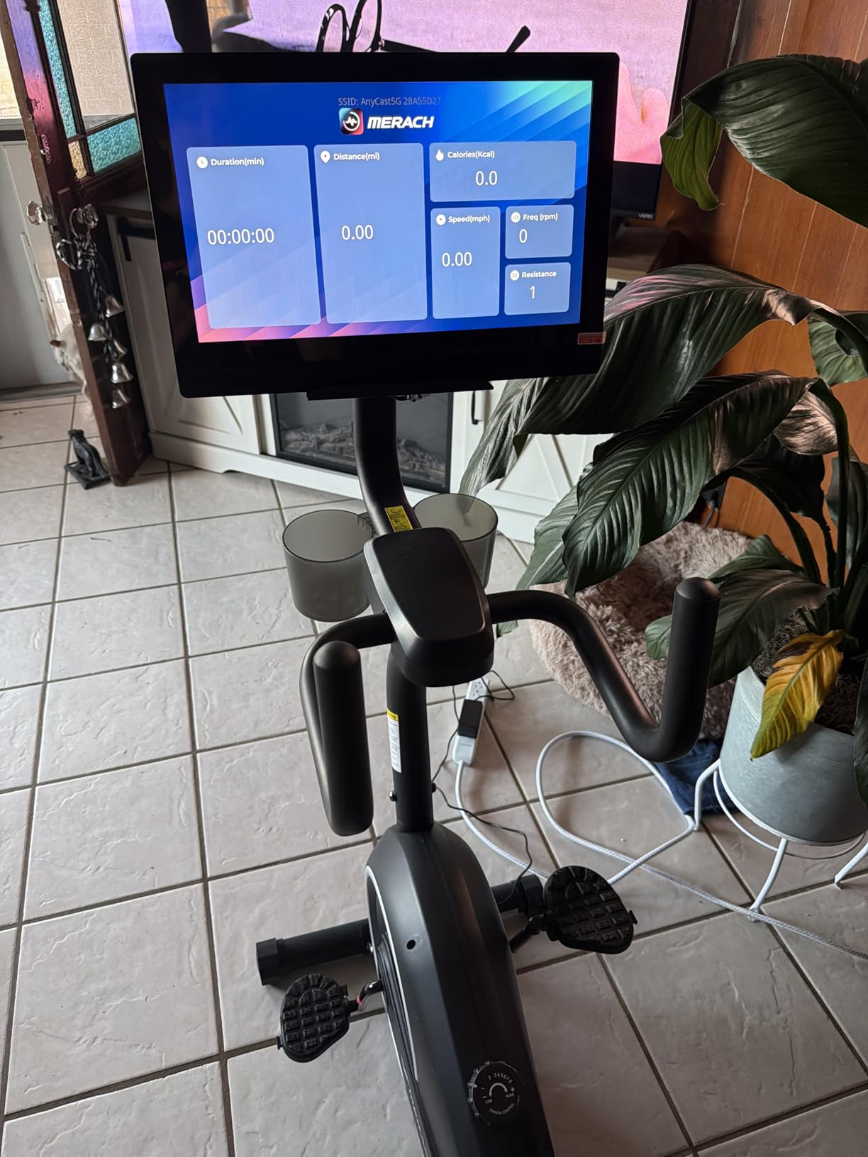 MERACH Recumbent Exercise Bikes for Home with Smart Bluetooth Equipment Exercise Bikes App,LCD,Heart Rate Handle Stationary Bikes for Home, Magnetic Recumbent Exercise Bike for Seniors Gym S08/S23 customer photo 2