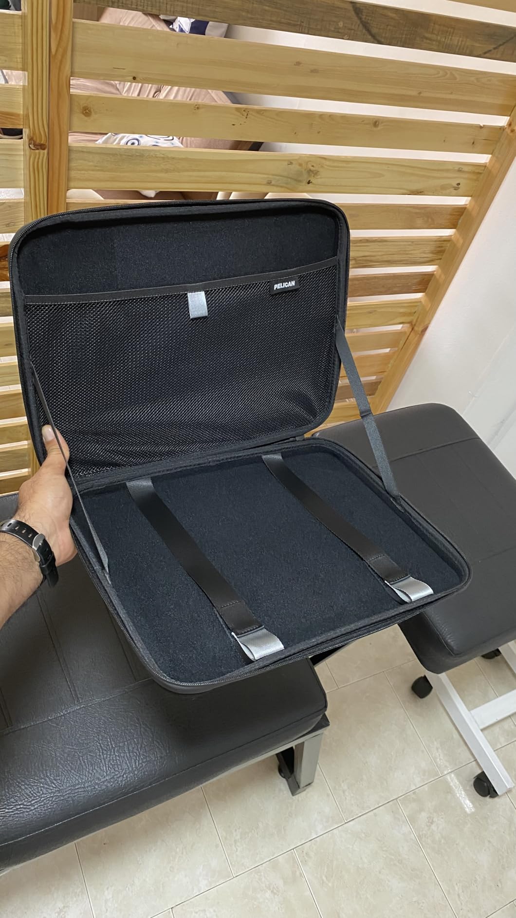 Pelican Ranger Series - Laptop Bag/Sleeve - 16 Inch, Black [Elastic Carrying Handle] [Secure Zip Lock] Water Resistant & Heavy Duty Laptop Case for MacBook Pro 16 / Air, iPad Pro, HP, Dell, Lenovo customer photo 1