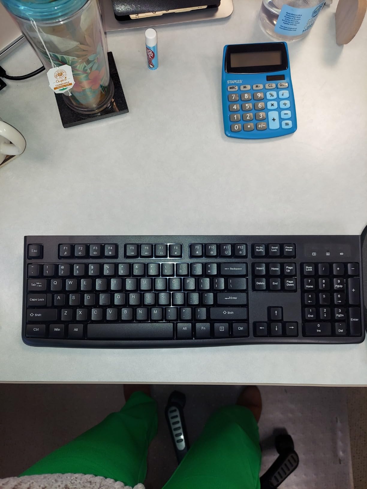 Wireless Keyboard and Mouse Combo, EDJO Full-Sized 2.4GHz USB Computer Wireless Keyboard and Optical Mouse for Windows, Mac, Laptop/Desktop/PC customer photo 2