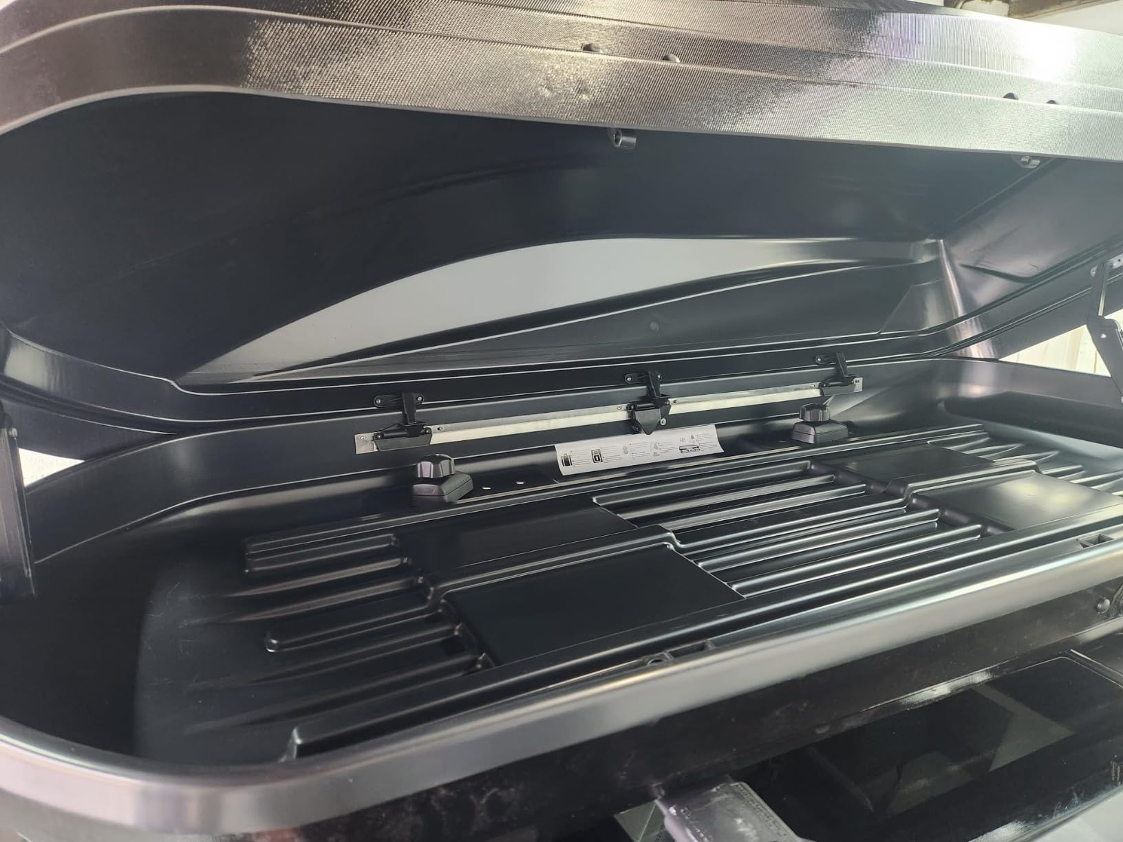 Perflex Exclusive Rooftop Cargo Box Carrier Large 17.7 Cubic Feet Car Top Mount Travel Luggage Storage customer photo 2