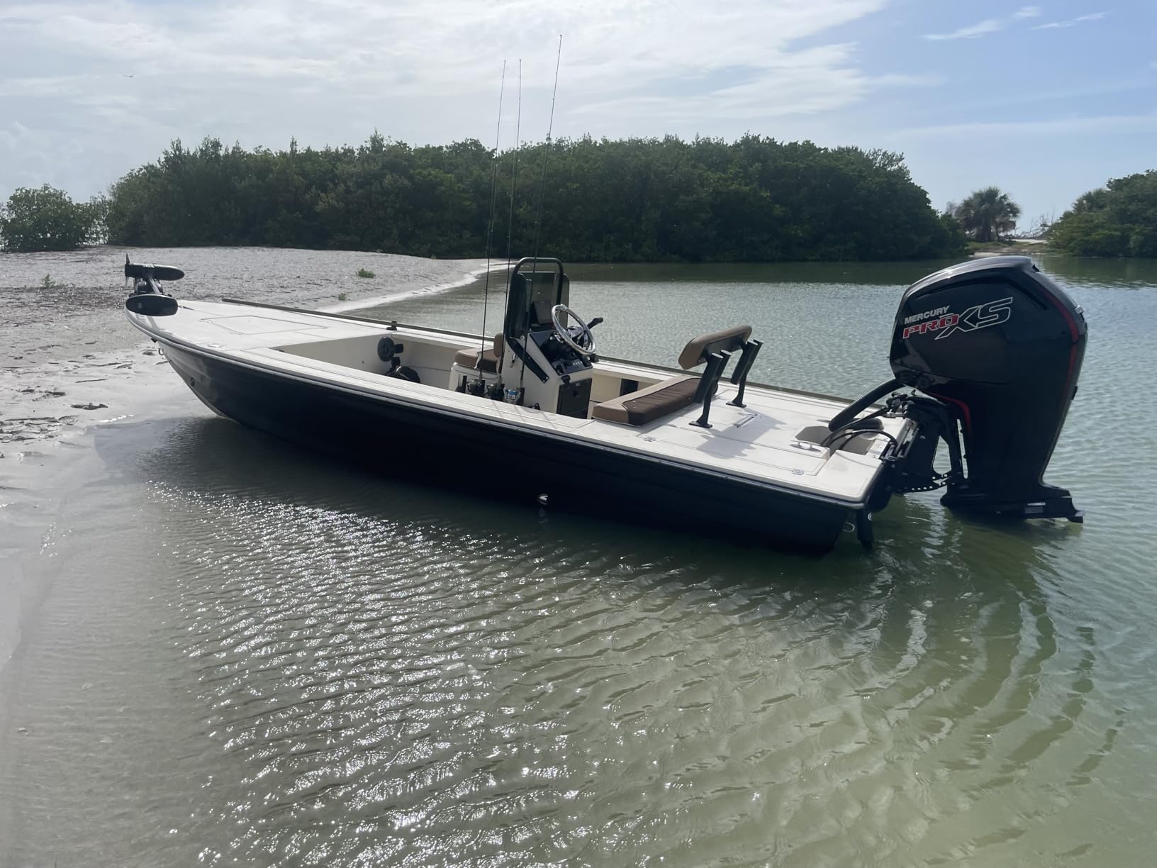 1200D Waterproof Boat Cover - Fits 16' to 18.5' ft Bass, V-Hull, Tri-Hull, Fish & Ski, Runabout Bowrider Boats - Heavy Duty Canvas Gray customer photo 2