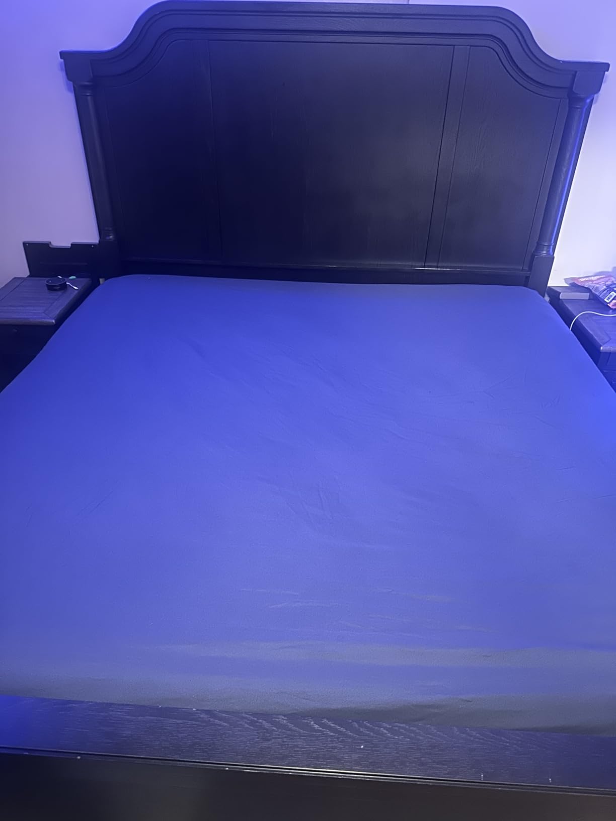 HYMOKEGE Queen Comforter Set Seersucker 7 Pieces, All Season Luxury Bed in a Bag for Bedroom, Bedding Set with Comforters, Sheets, Pillowcases & Shams, Dark Grey customer photo 2