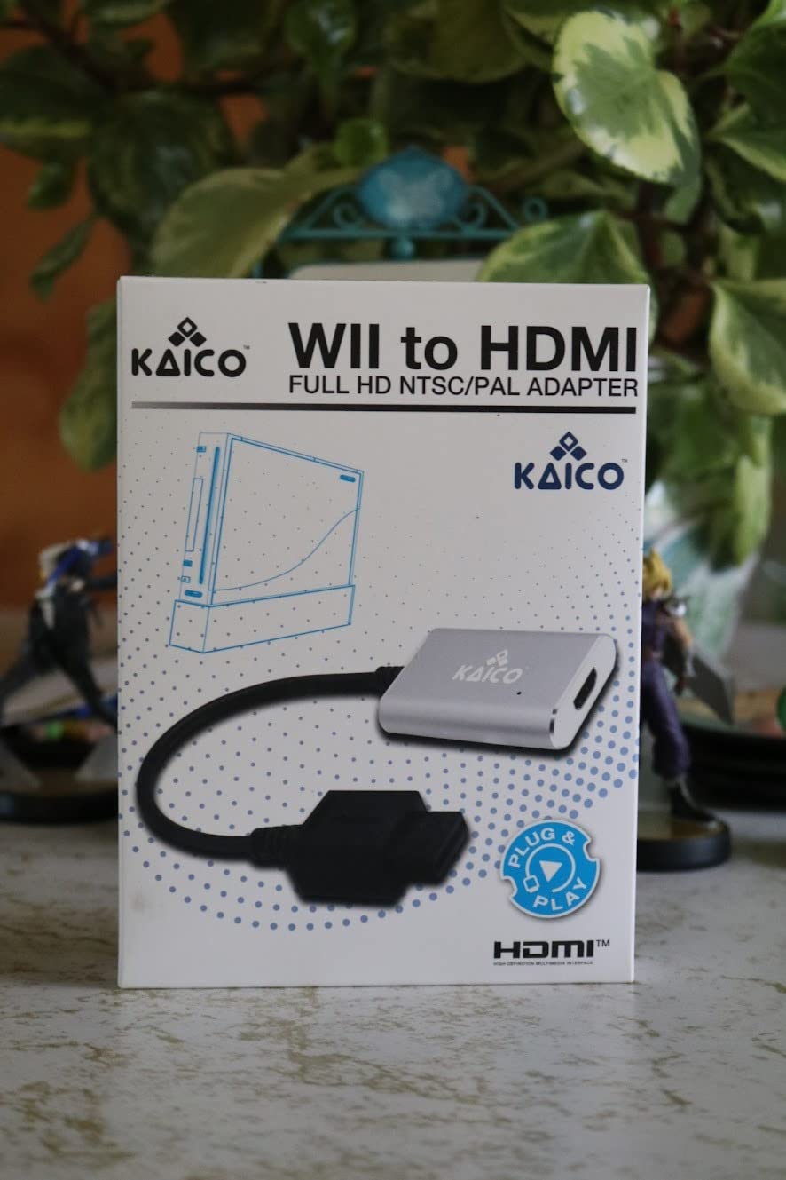 Kaico Wii to HDMI Adapter for Nintendo Consoles, Supports Component Output - Plug & Play - NTSC & PAL customer photo 2